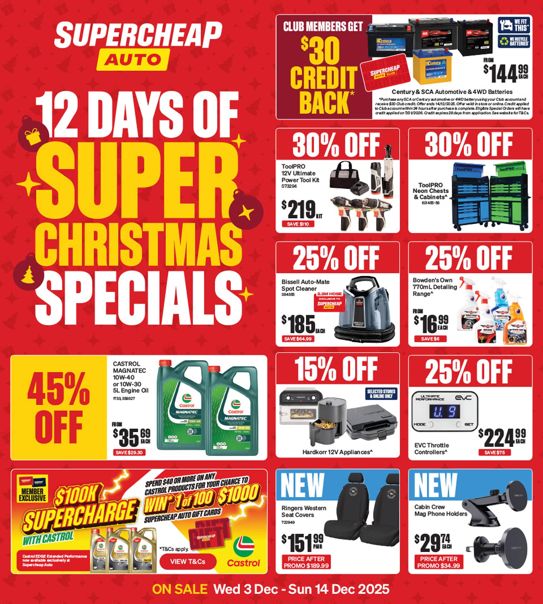SuperCheap Auto catalogue (2025-12-03 - 2025-12-14) | 1
