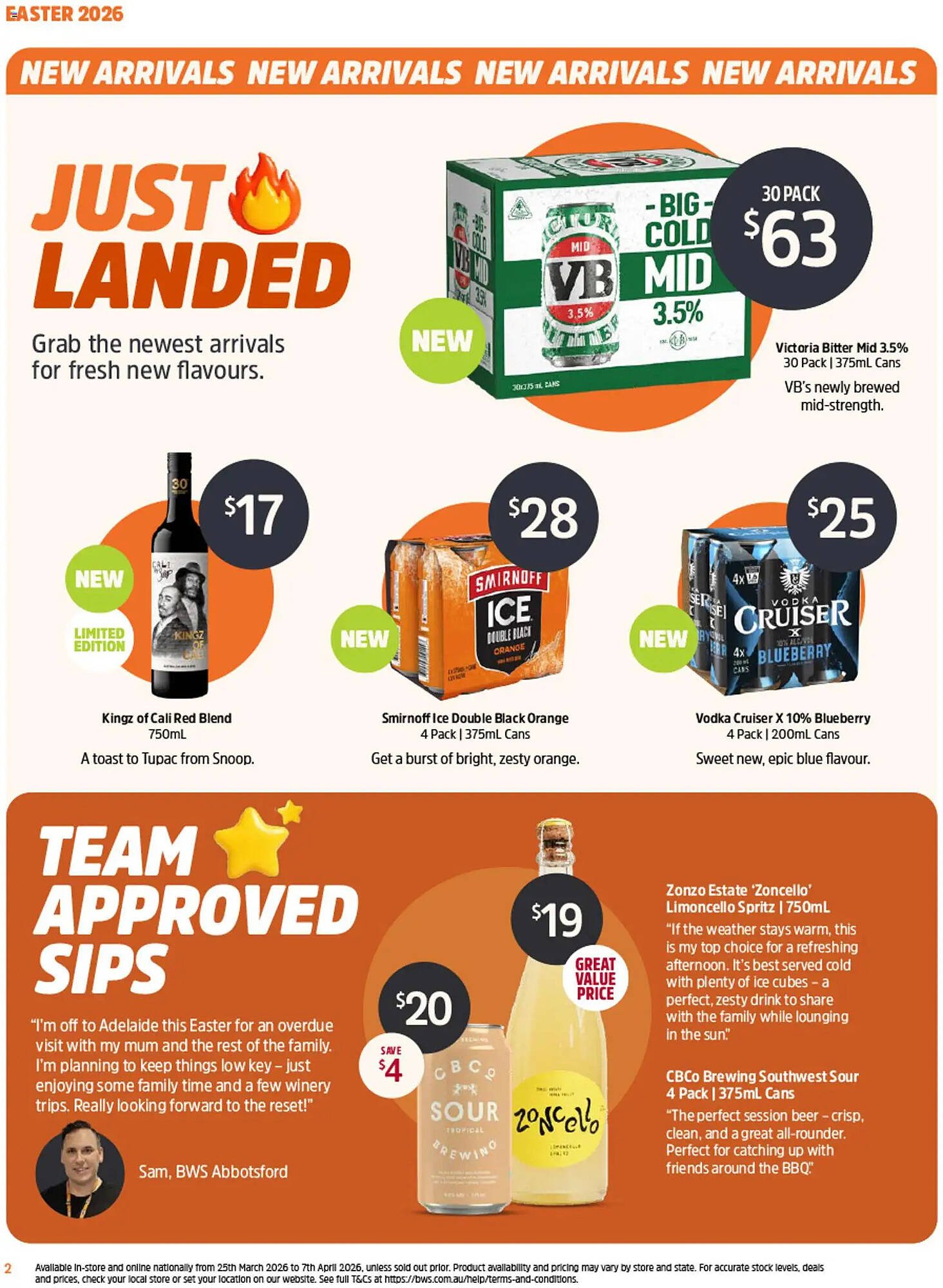 BWS catalogue (2026-03-24 - 2026-04-07) | 2