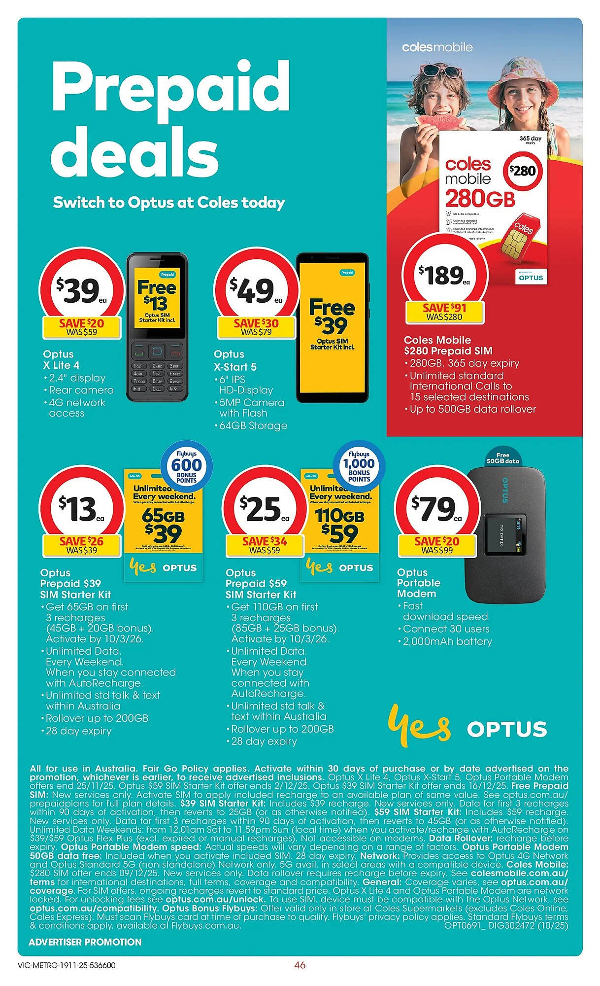 Coles catalogue (2025-11-19 - 2025-11-25) | 46