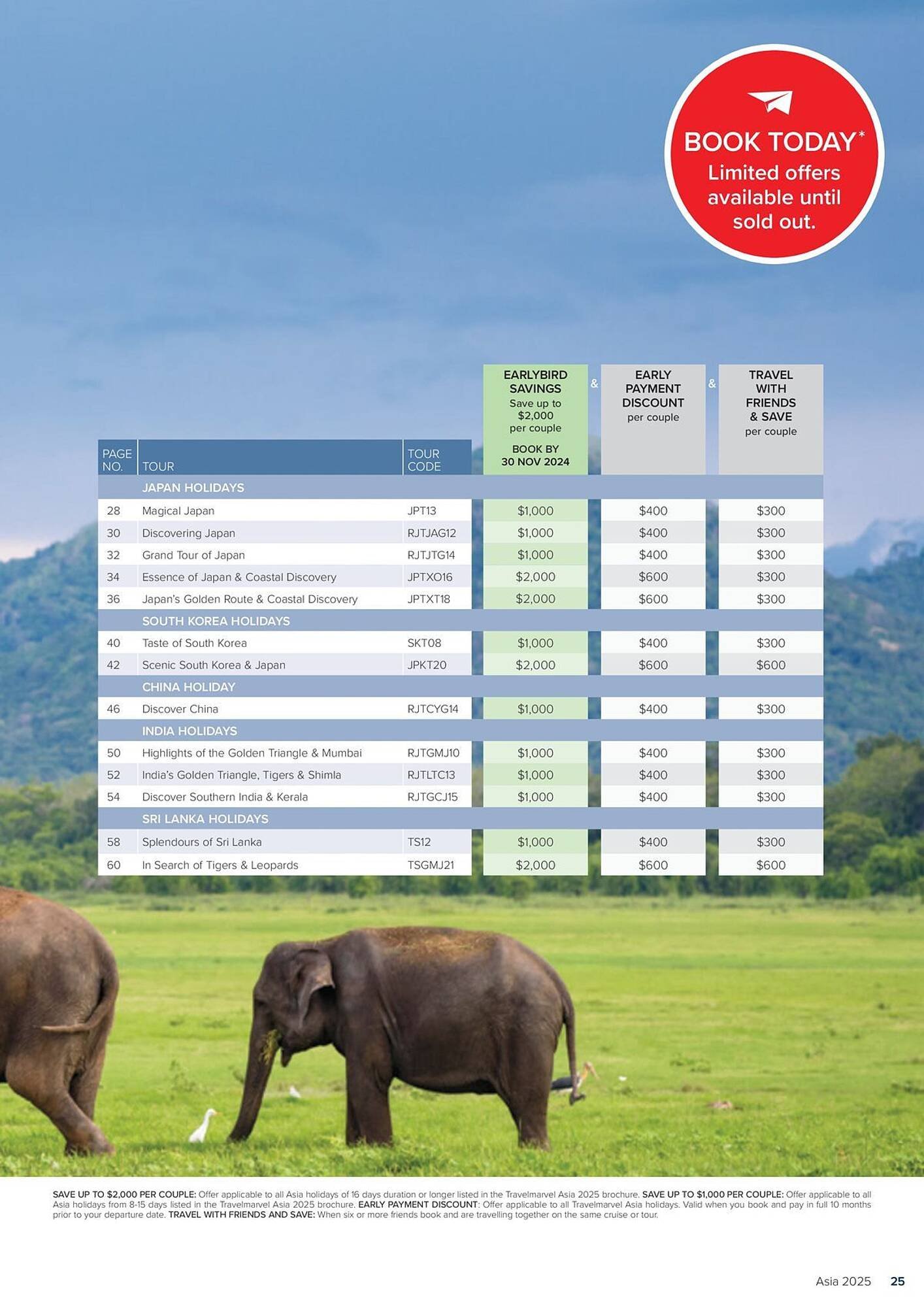 Flight Centre catalogue (2024-06-12 - 2025-12-31)