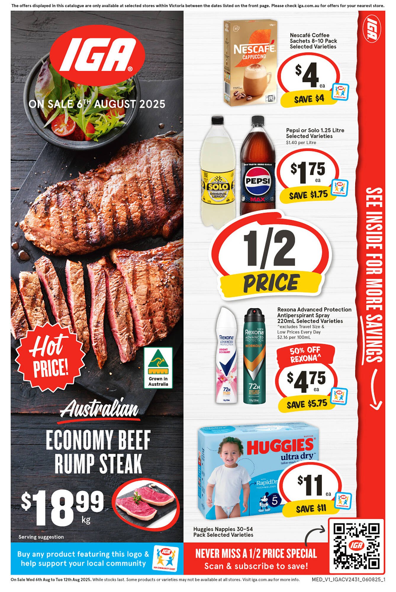 IGA catalogue (2025-08-06 - 2025-08-12) | 1