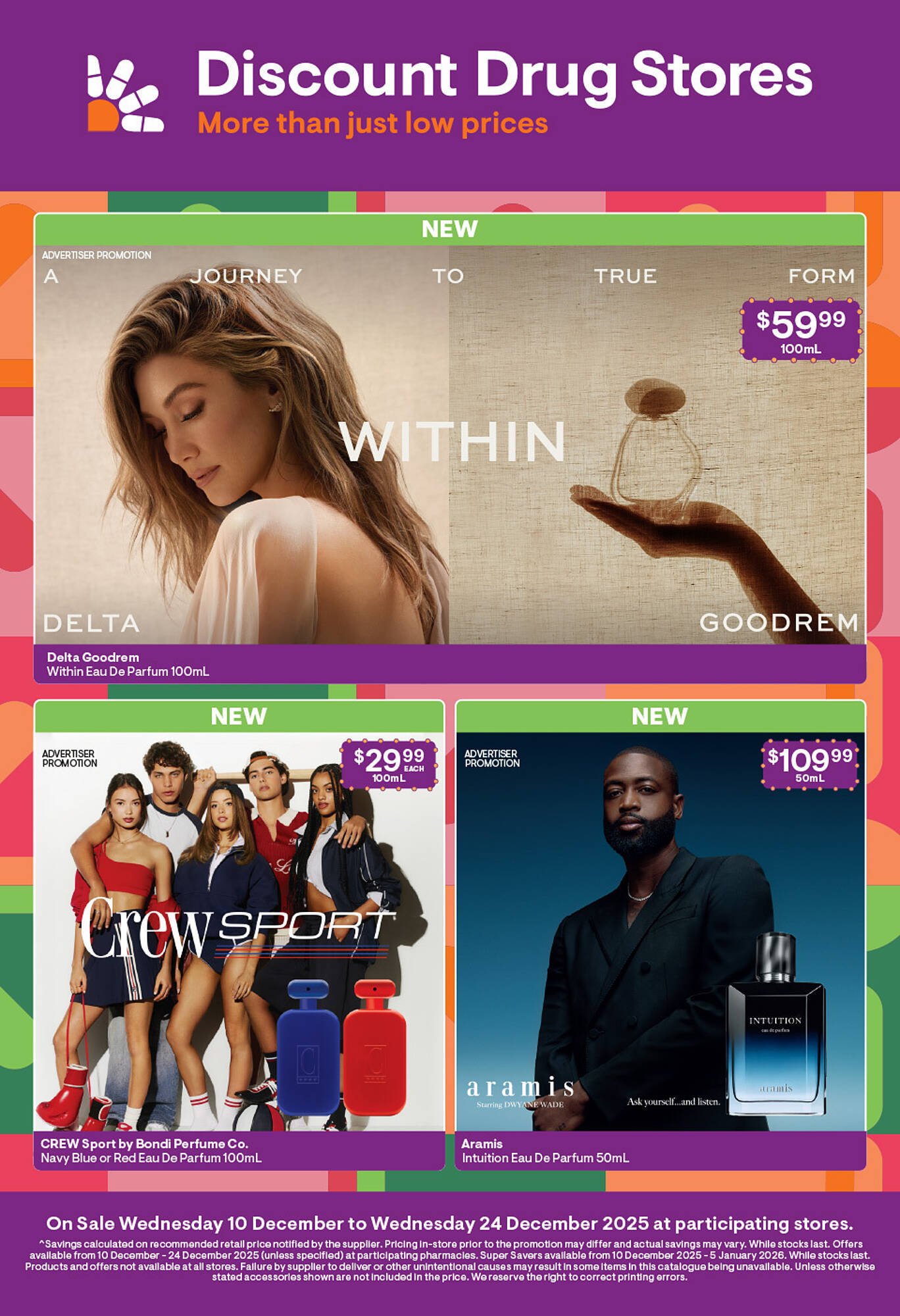 Discount Drug Stores catalogue (2025-12-10 - 2025-12-24) | 25