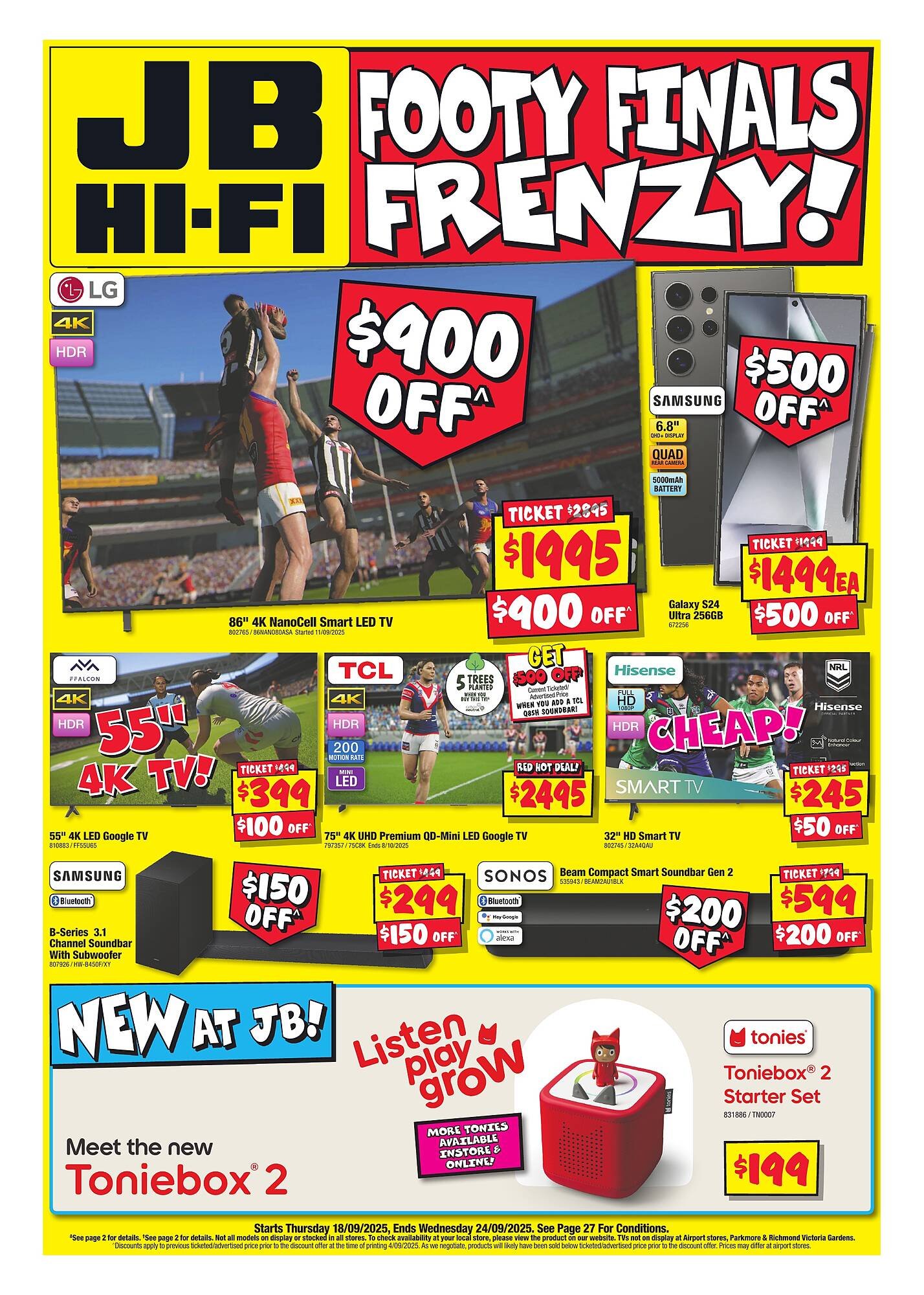 JB Hi-Fi catalogue (2025-09-18 - 2025-09-24) | 1