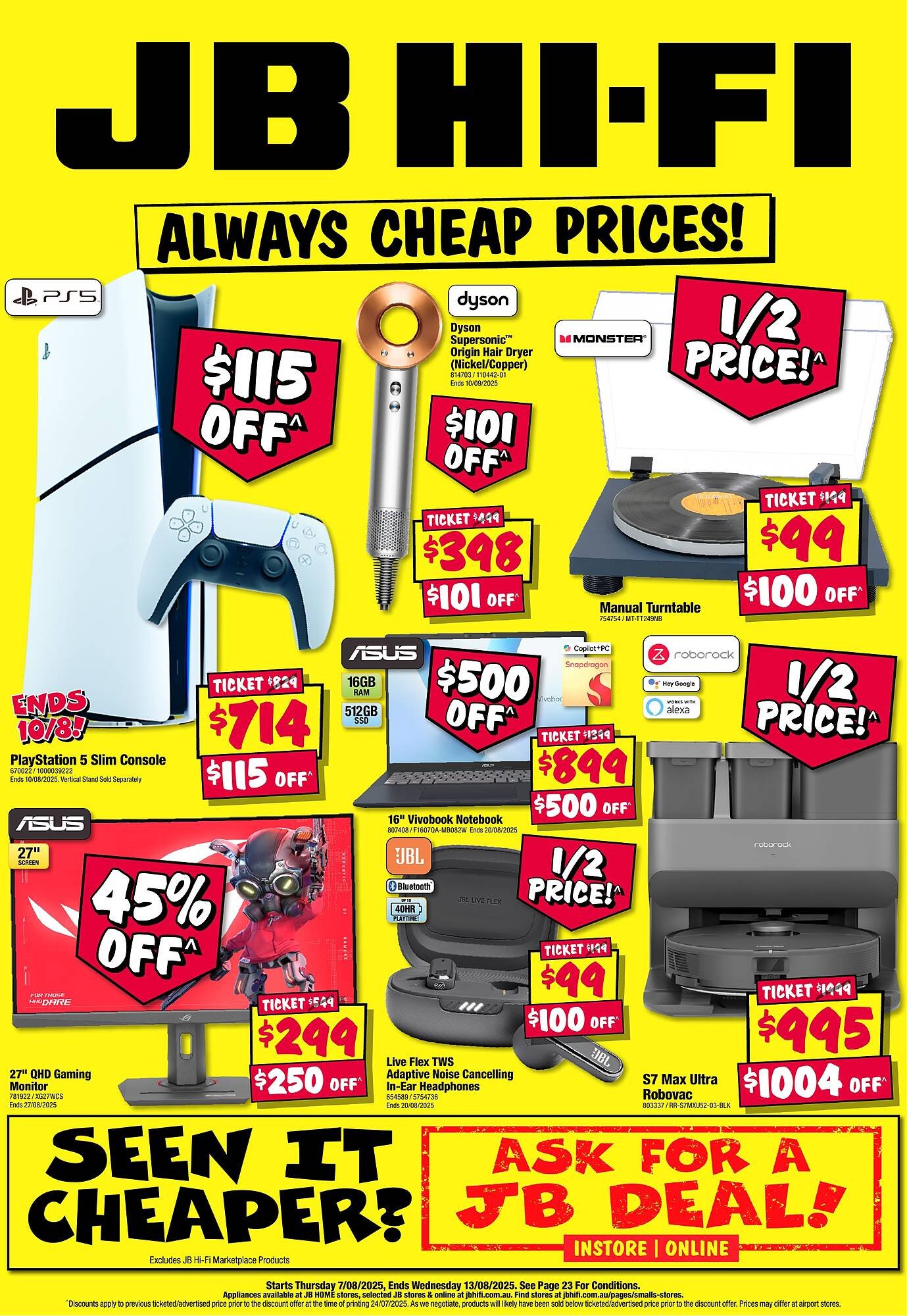 JB Hi-Fi catalogue (2025-08-07 - 2025-08-13) | 1