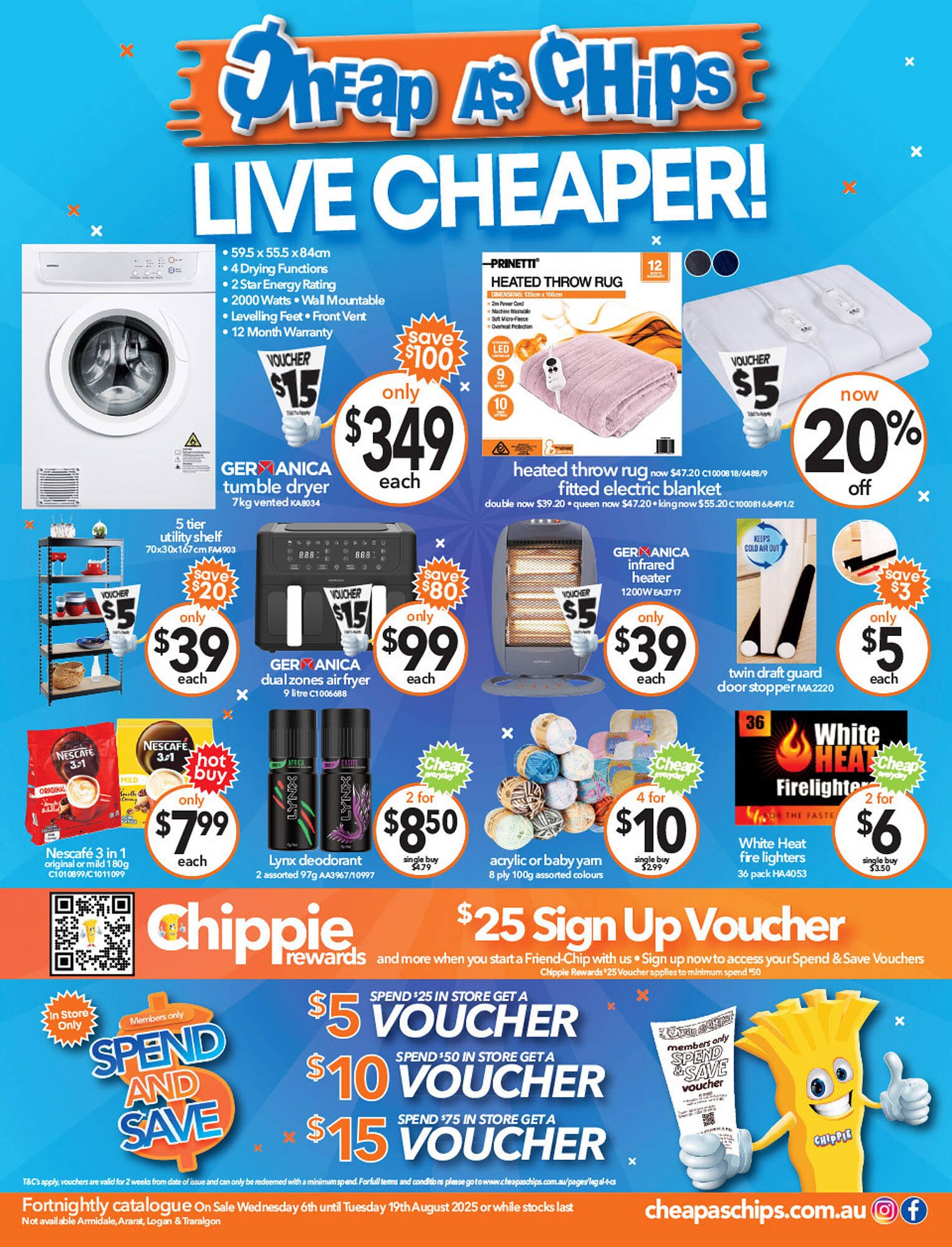 Cheap as Chips catalogue (2025-08-06 - 2025-08-19) | 1