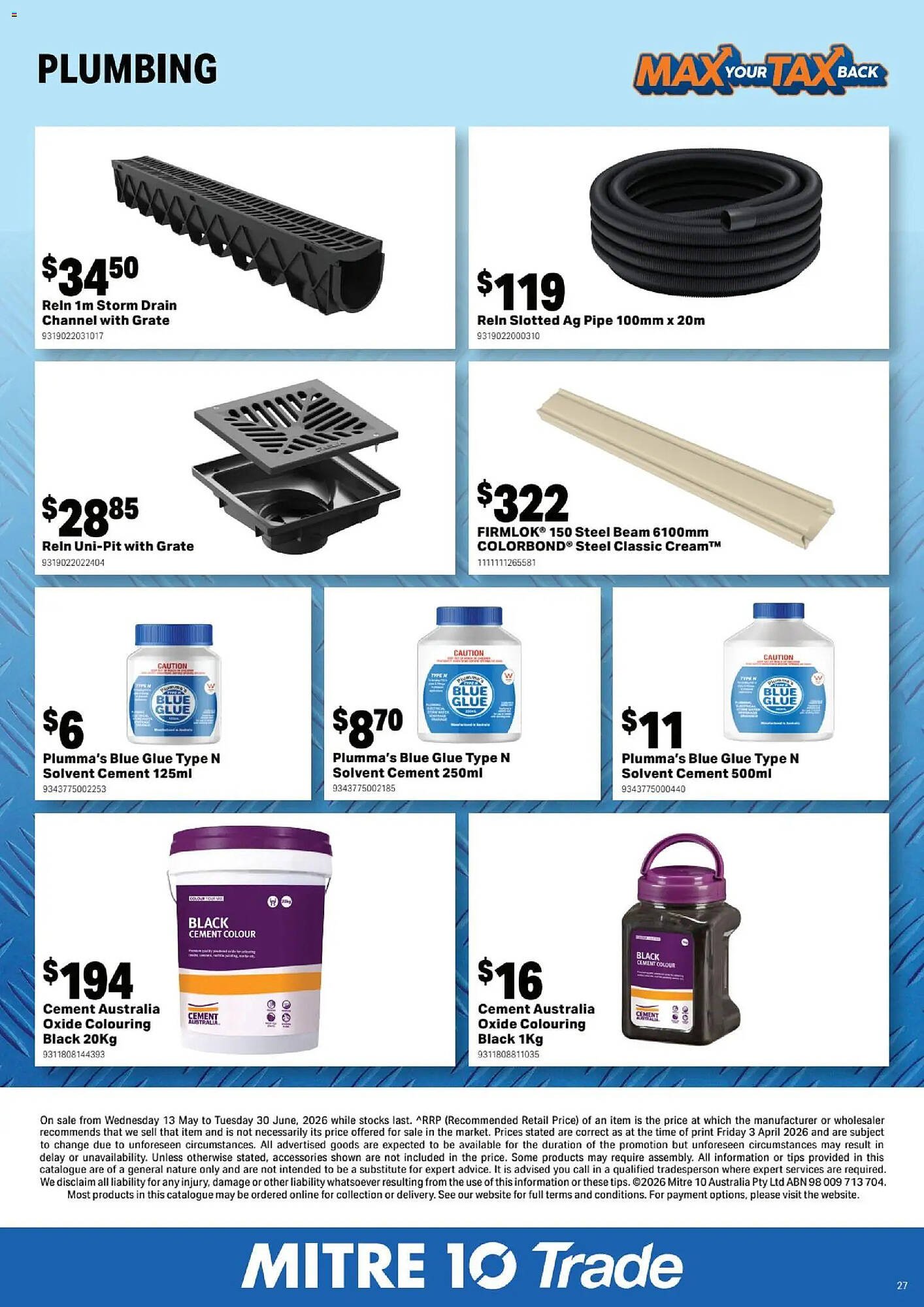 Mitre 10 catalogue (2026-05-13 - 2026-06-30) | 27