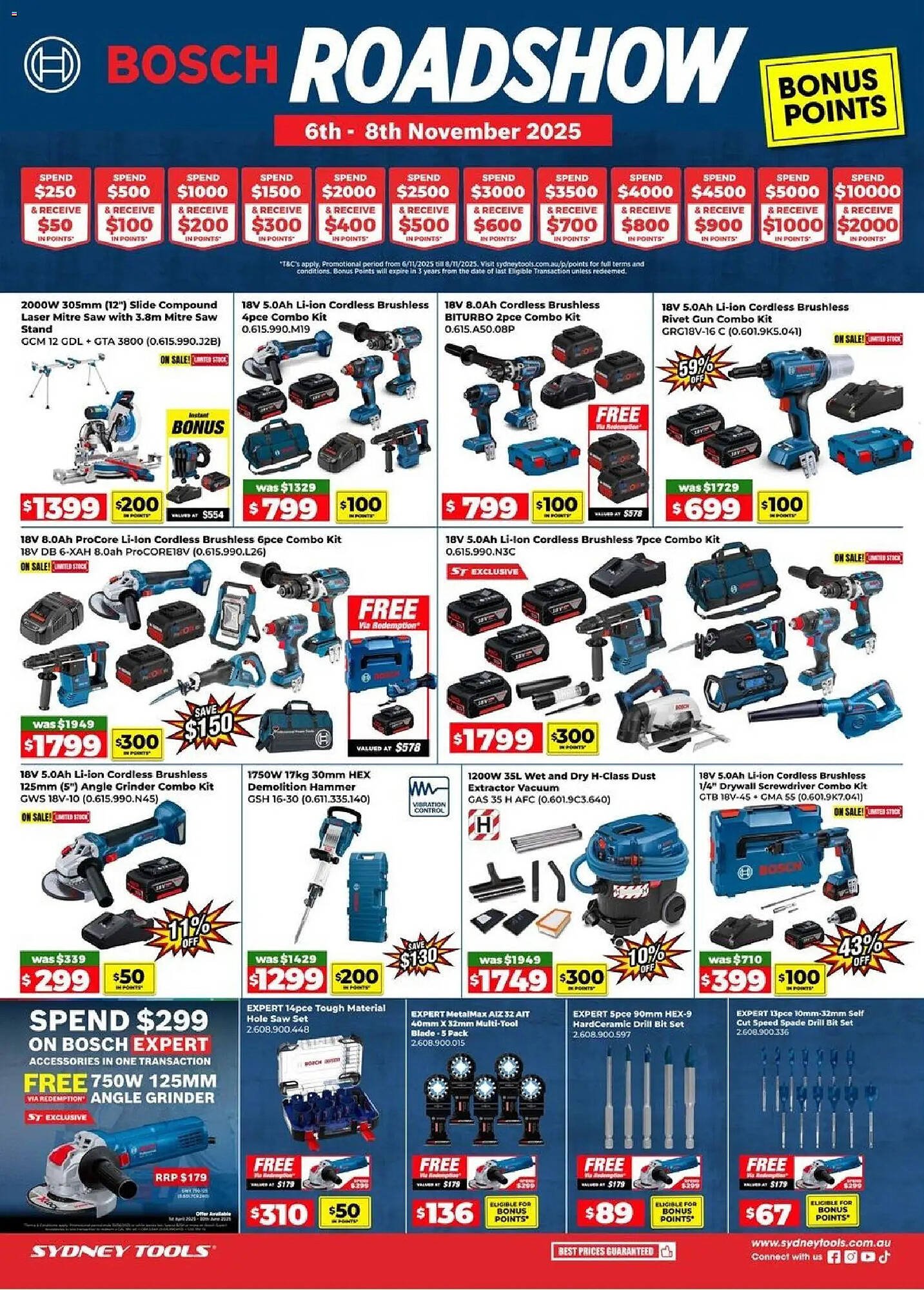Sydney Tools catalogue (2025-11-05 - 2025-11-08) | 1