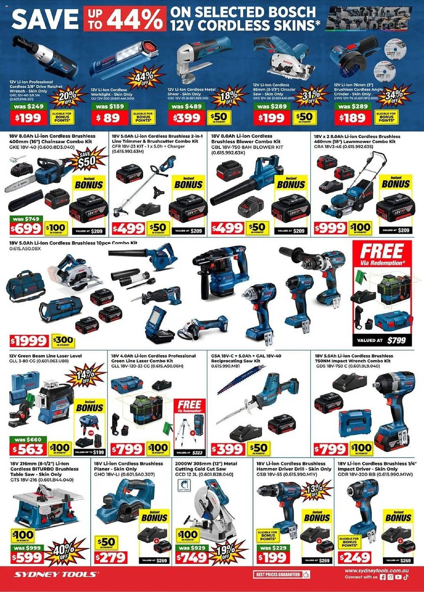 Sydney Tools catalogue (2025-11-05 - 2025-11-08) | 2