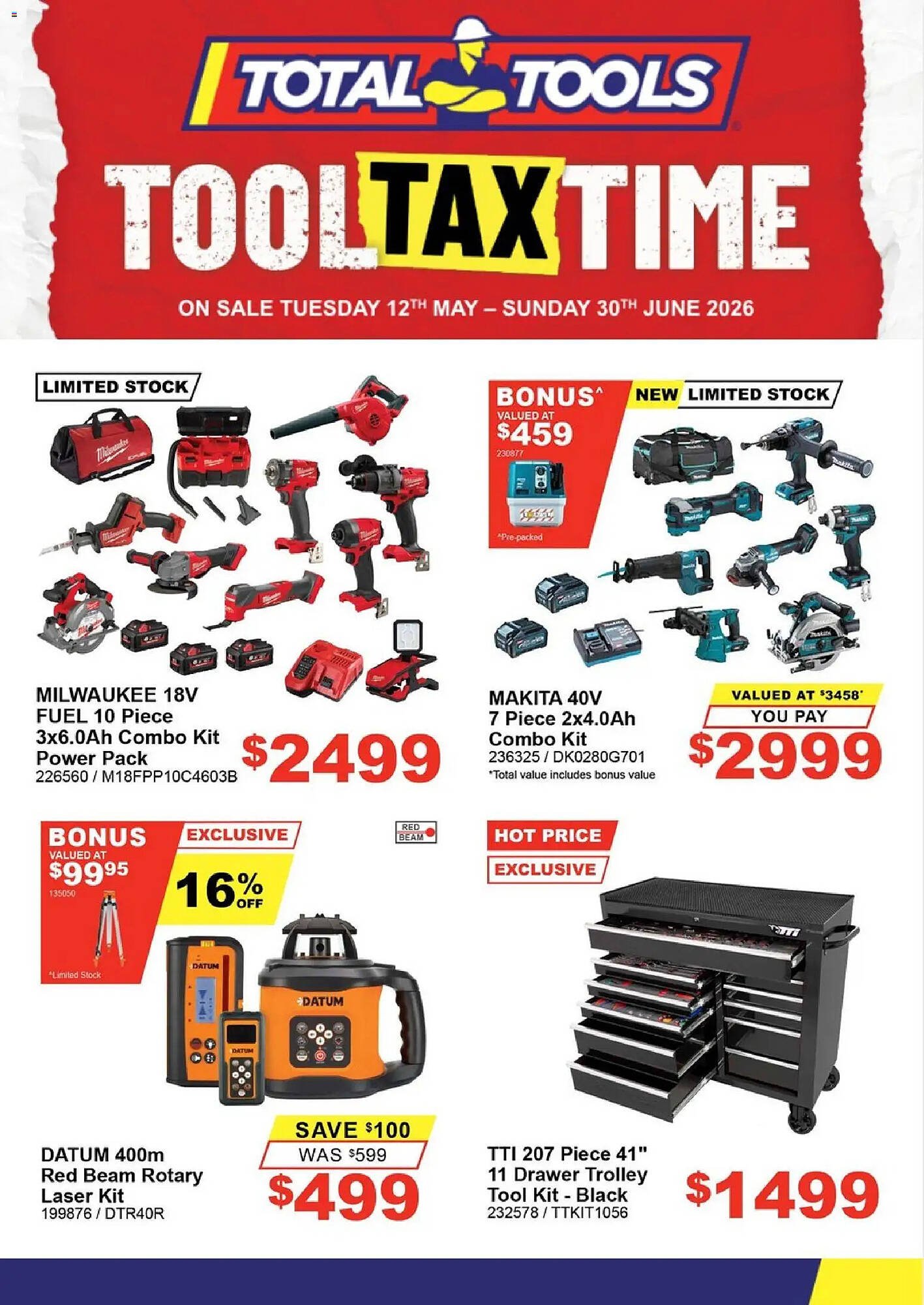 Total Tools catalogue (2026-05-12 - 2026-06-30) | 1