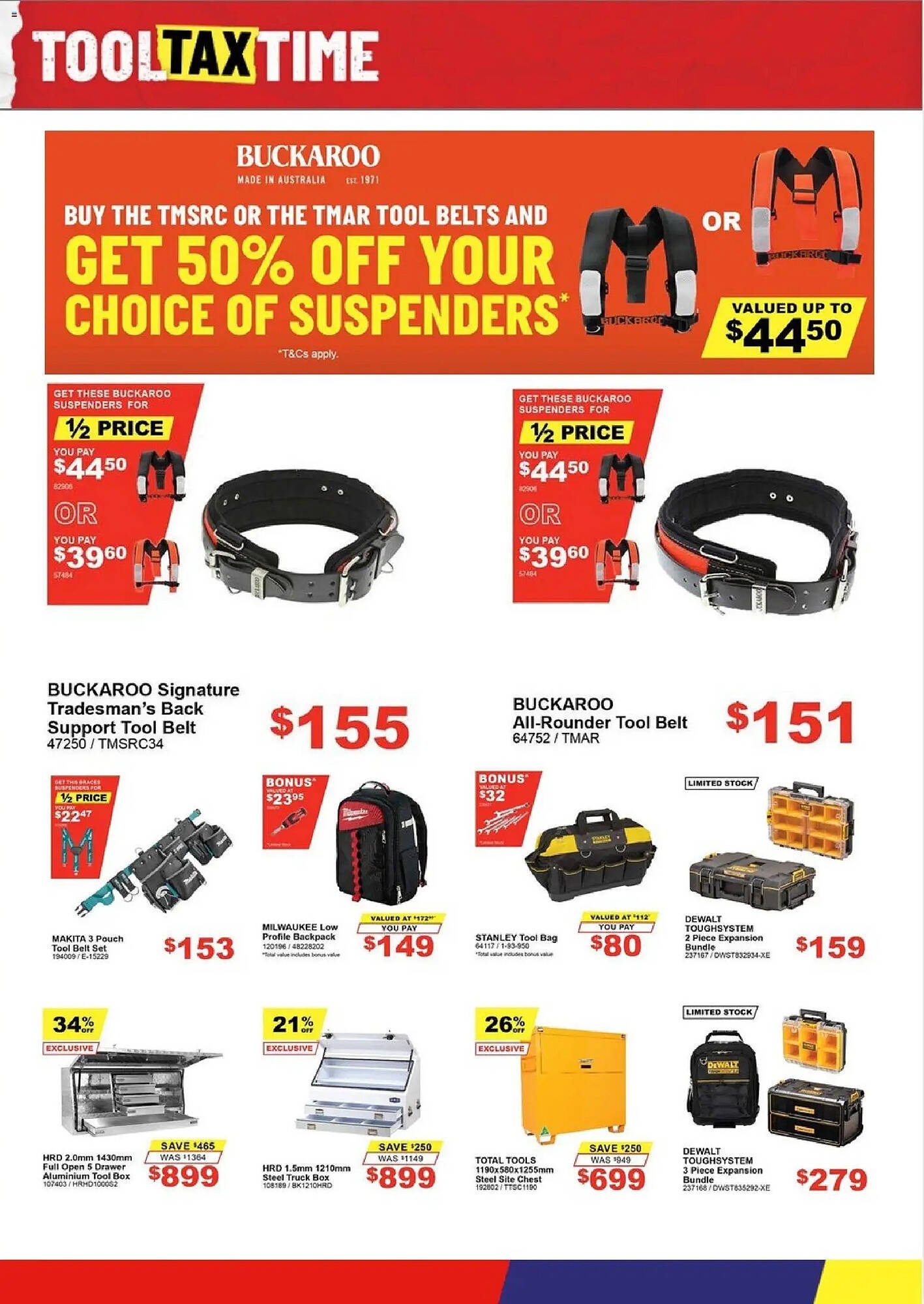 Total Tools catalogue (2026-05-12 - 2026-06-30) | 15