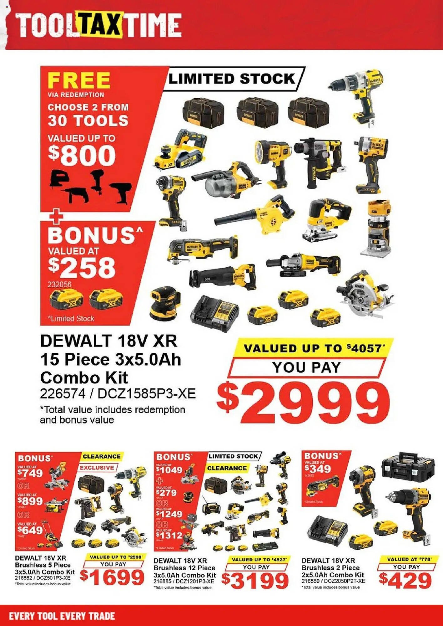 Total Tools catalogue (2026-05-12 - 2026-06-30) | 6