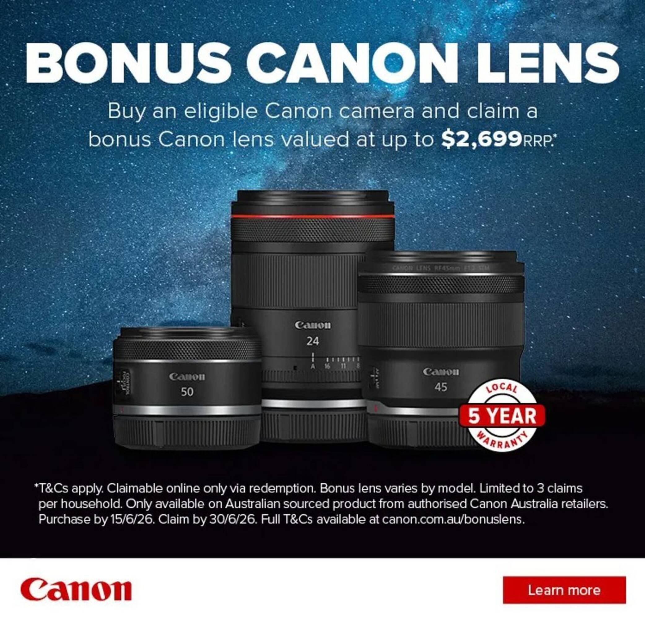 Camera House catalogue (2026-04-16 - 2026-04-30) | 1