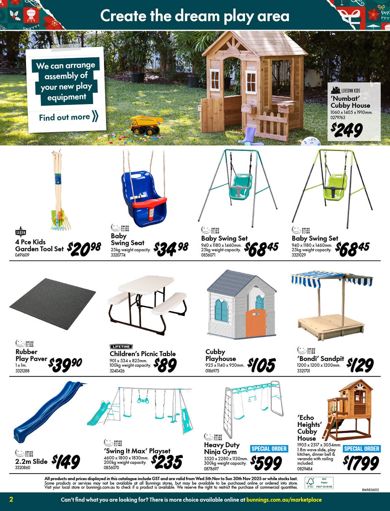 Bunnings catalogue (2025-11-05 - 2025-11-30) | 2