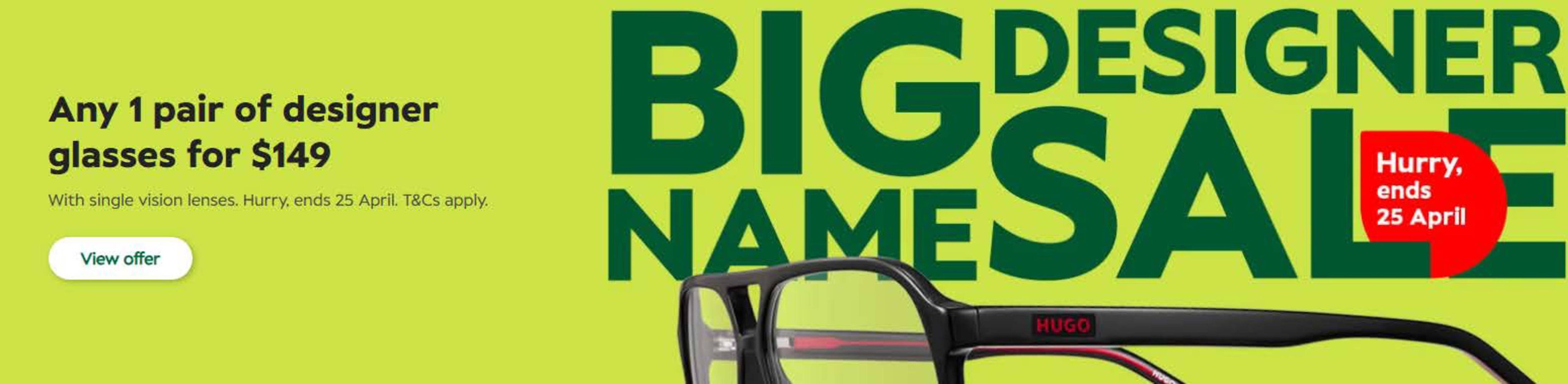 Specsavers catalogue (2026-04-22 - 2026-04-25) | 1