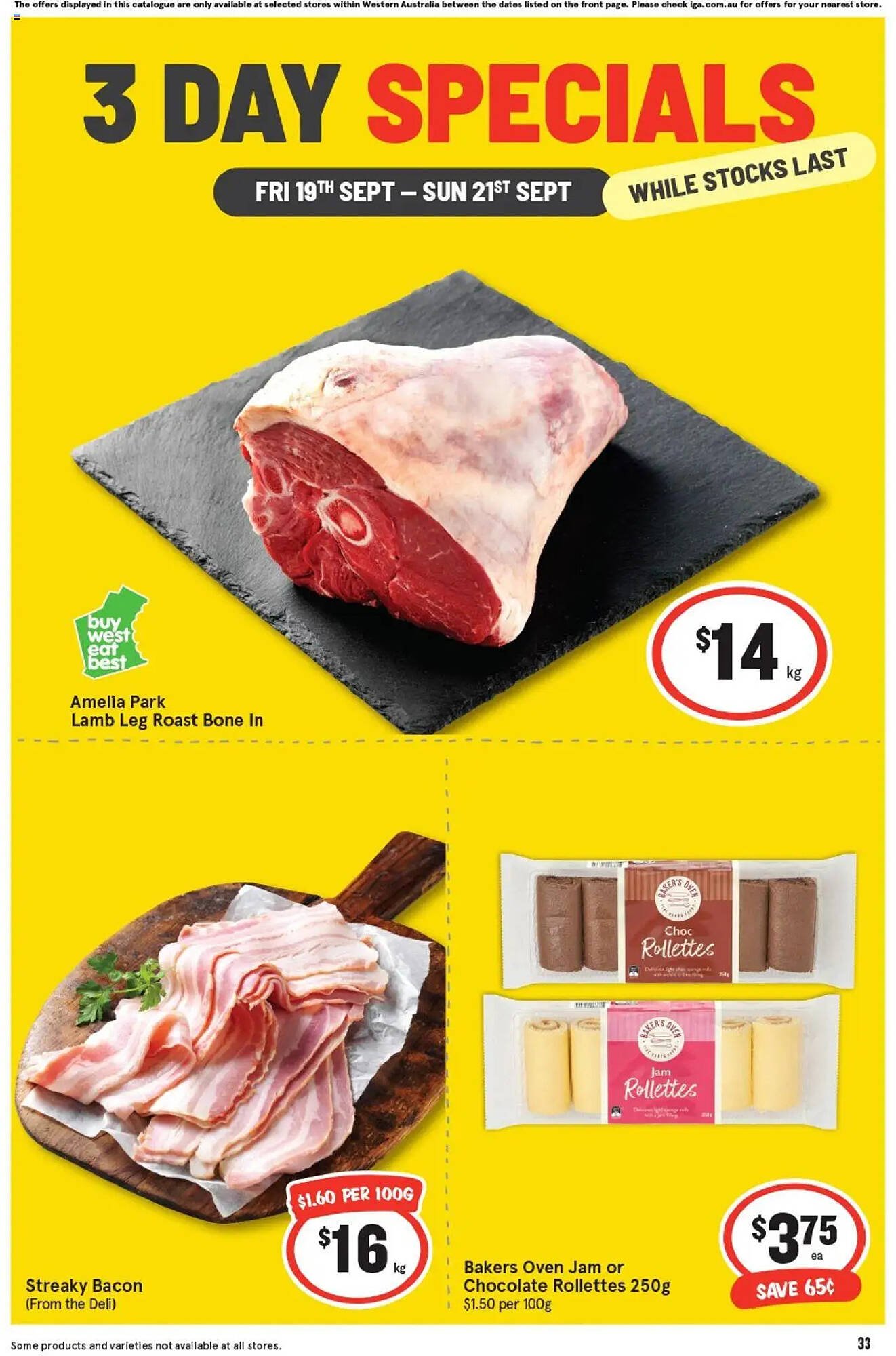 IGA catalogue (2025-09-18 - 2025-09-21) | 1