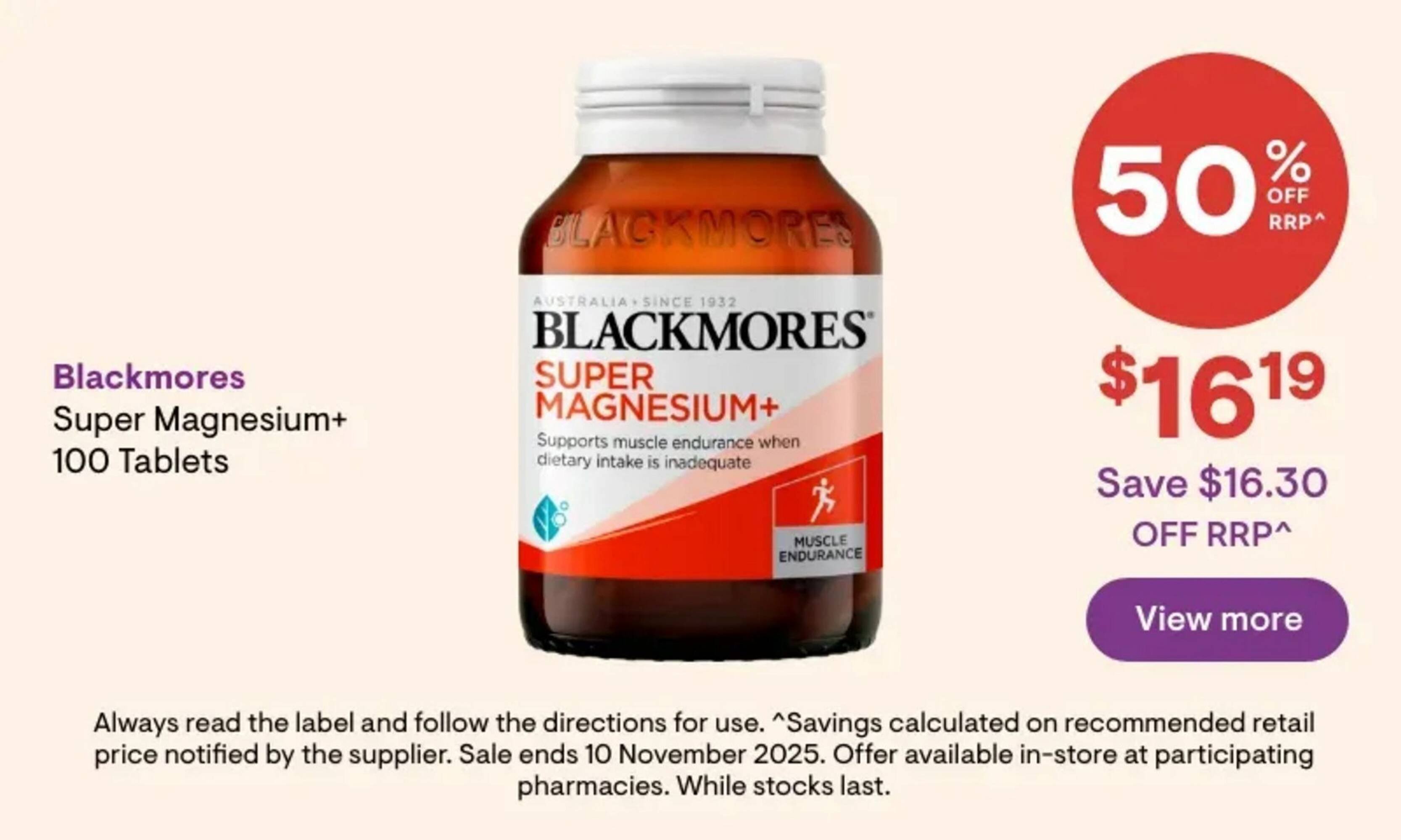 Discount Drug Stores catalogue (2025-10-24 - 2025-11-06) | 5