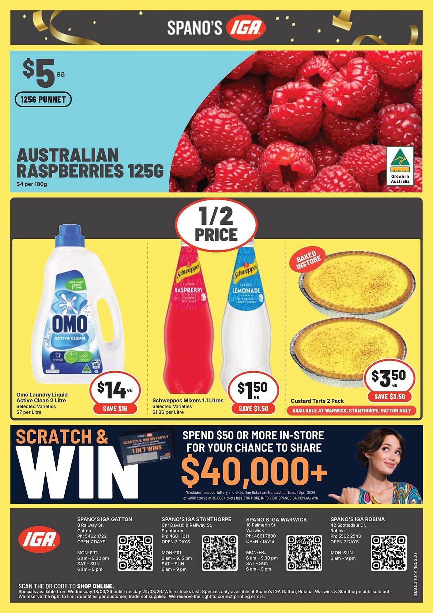 IGA catalogue (2026-03-18 - 2026-03-24) | 4