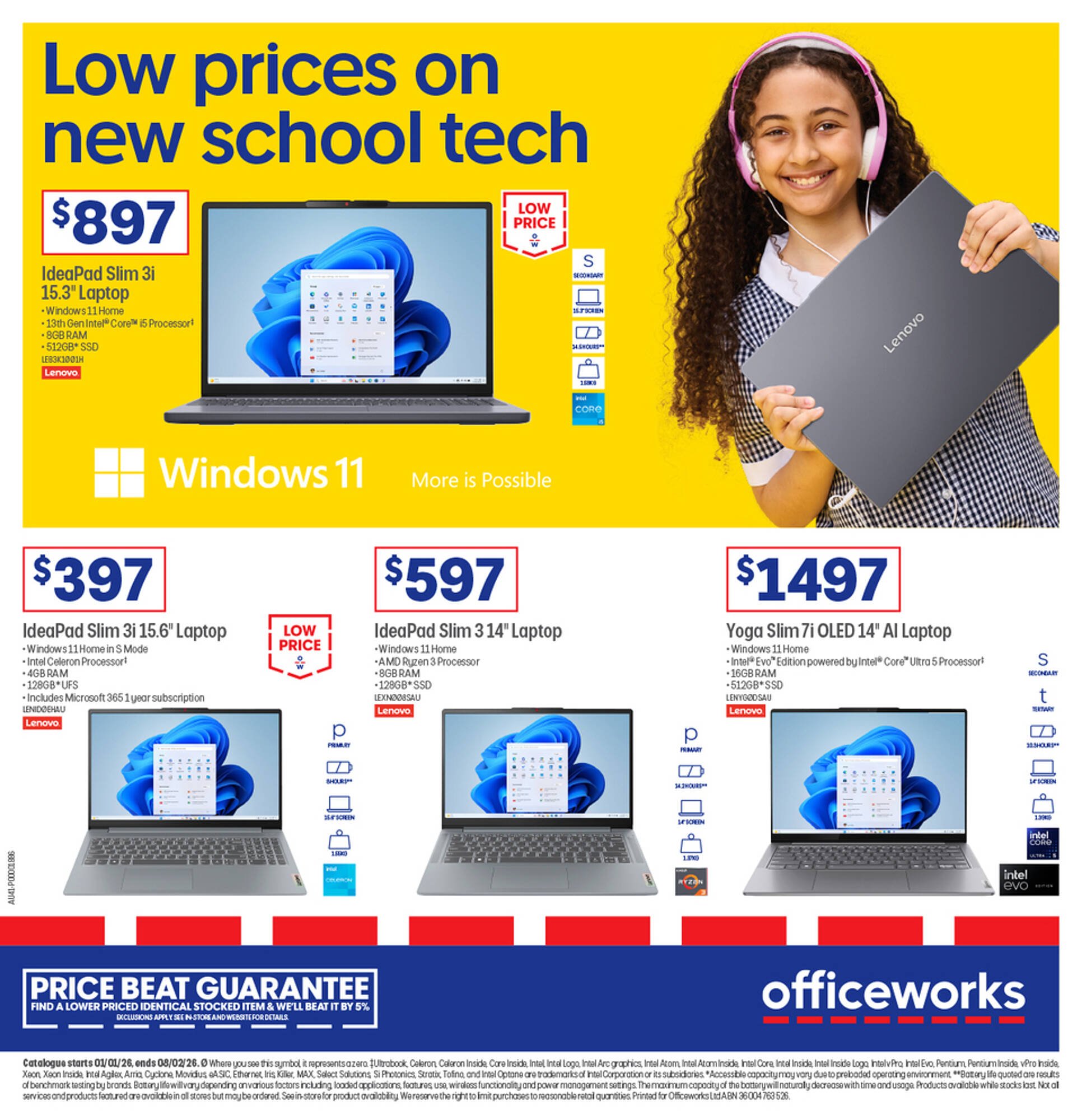 Officeworks catalogue (2026-01-01 - 2026-02-08) | 1