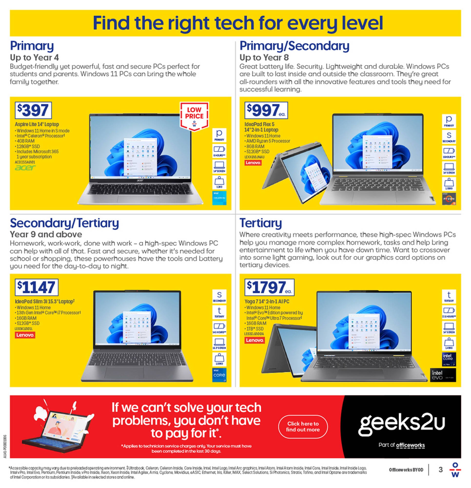 Officeworks catalogue (2026-01-01 - 2026-02-08) | 3