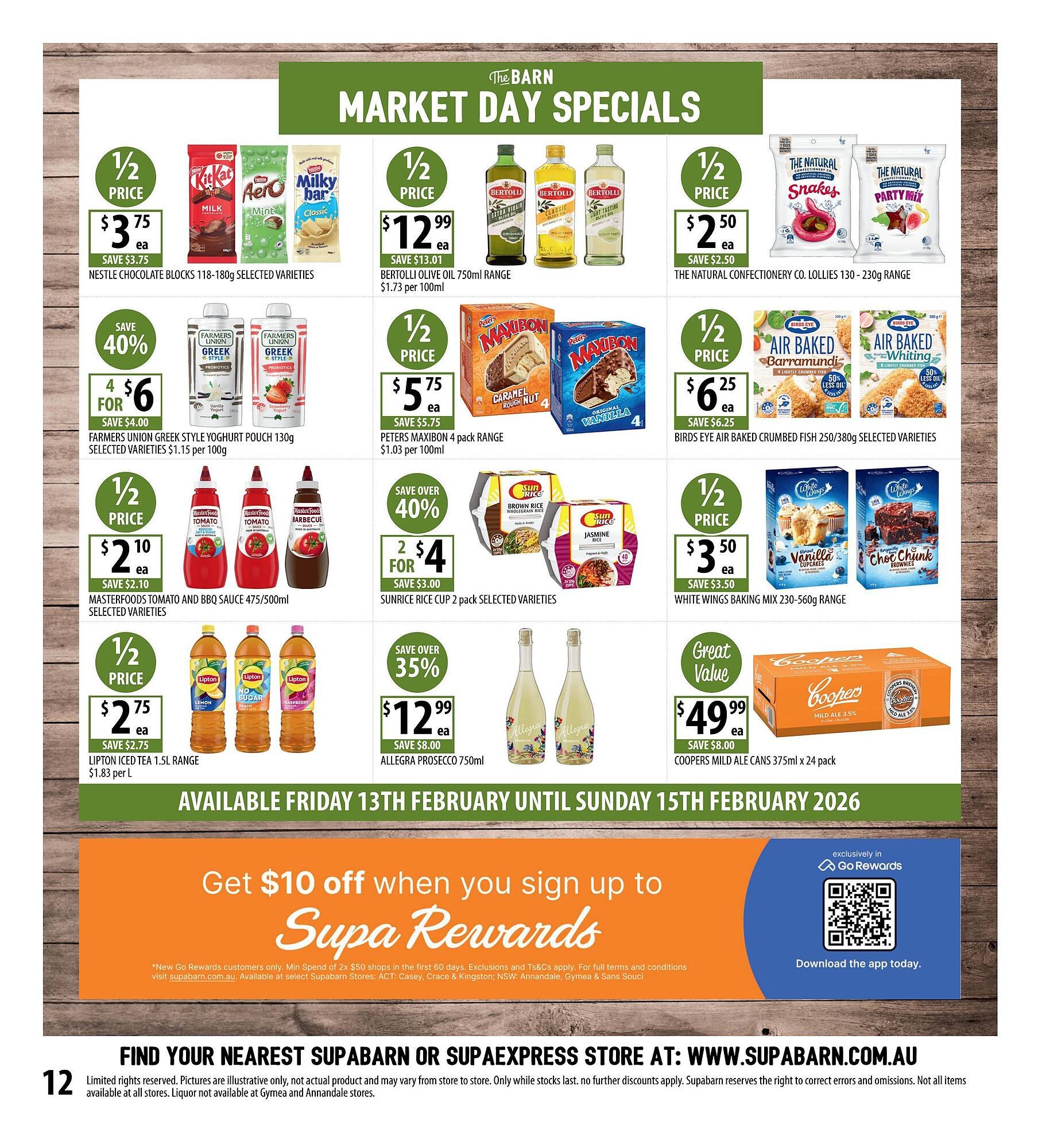 Supabarn catalogue (2026-02-11 - 2026-02-17) | 12
