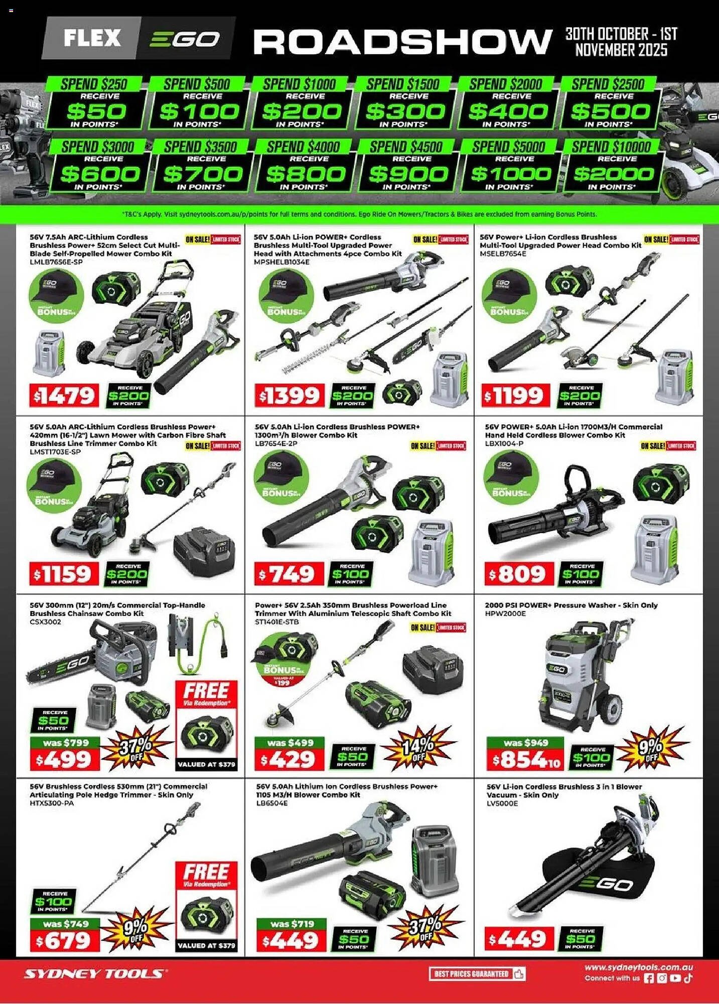 Sydney Tools catalogue (2025-10-30 - 2025-11-01) | 1