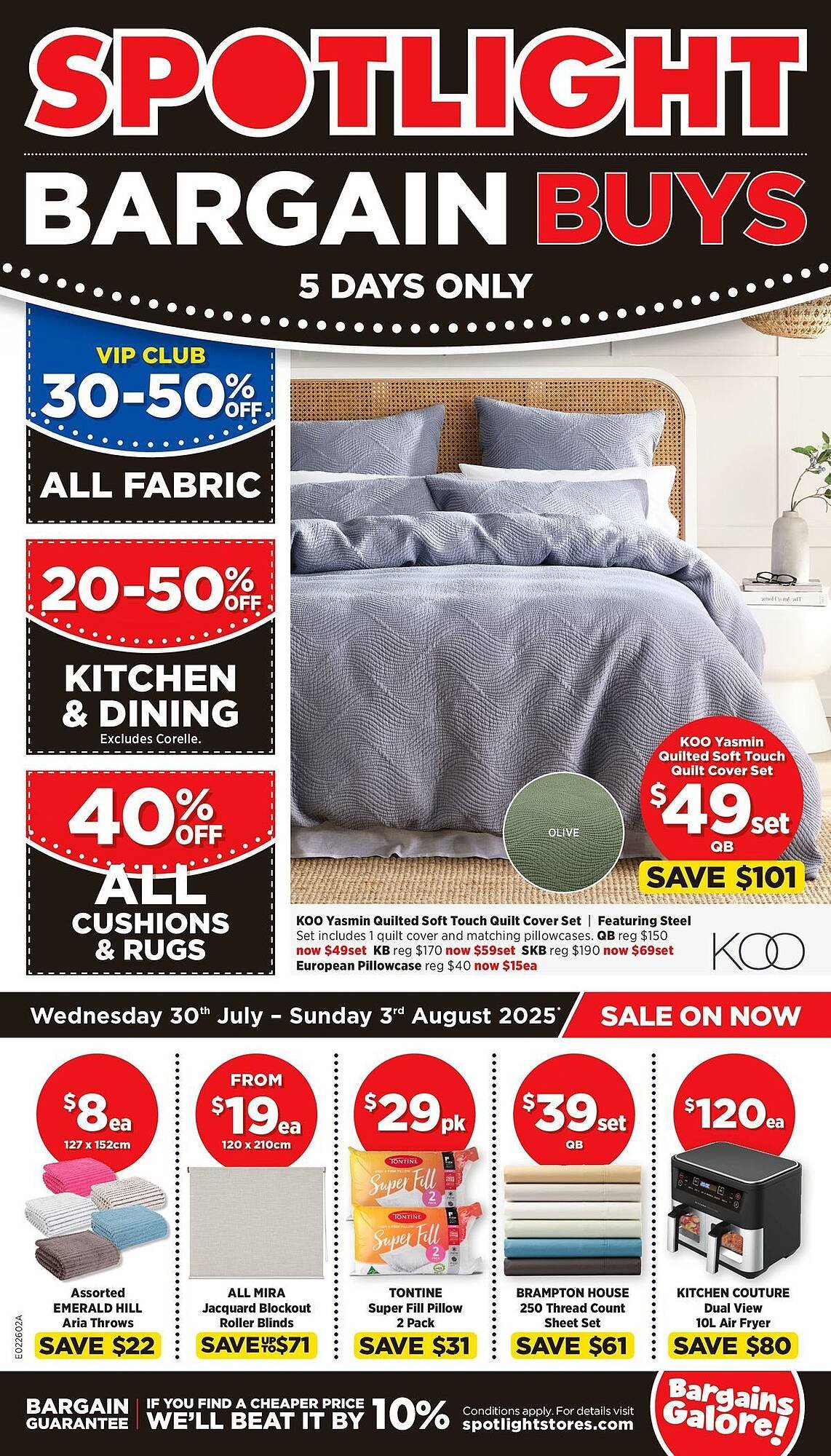 Spotlight catalogue (2025-07-30 - 2025-08-03) | 1