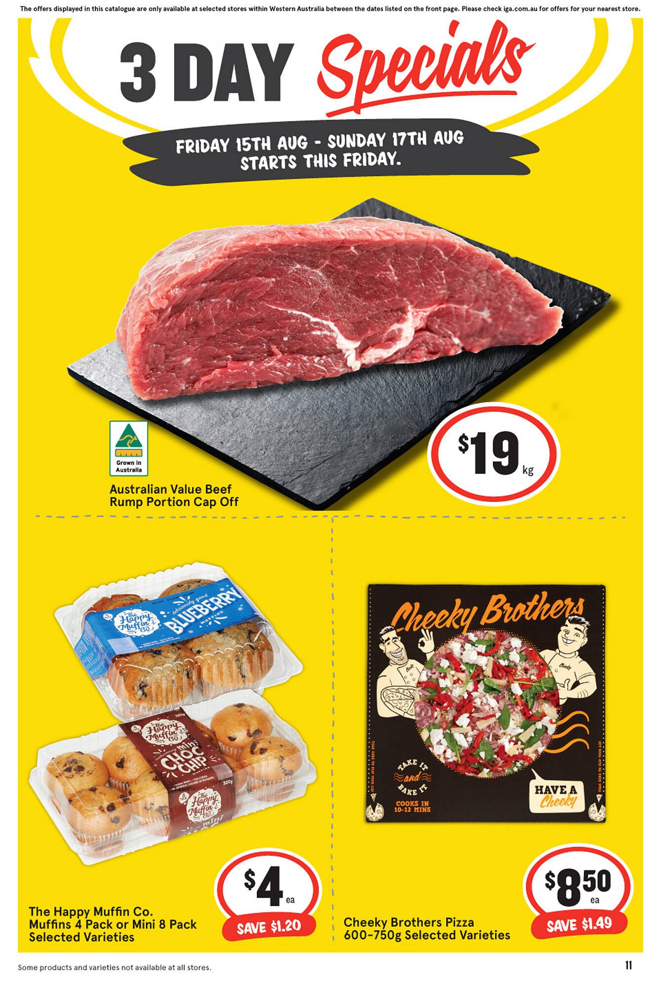 IGA catalogue (2025-08-15 - 2025-08-17) | 1