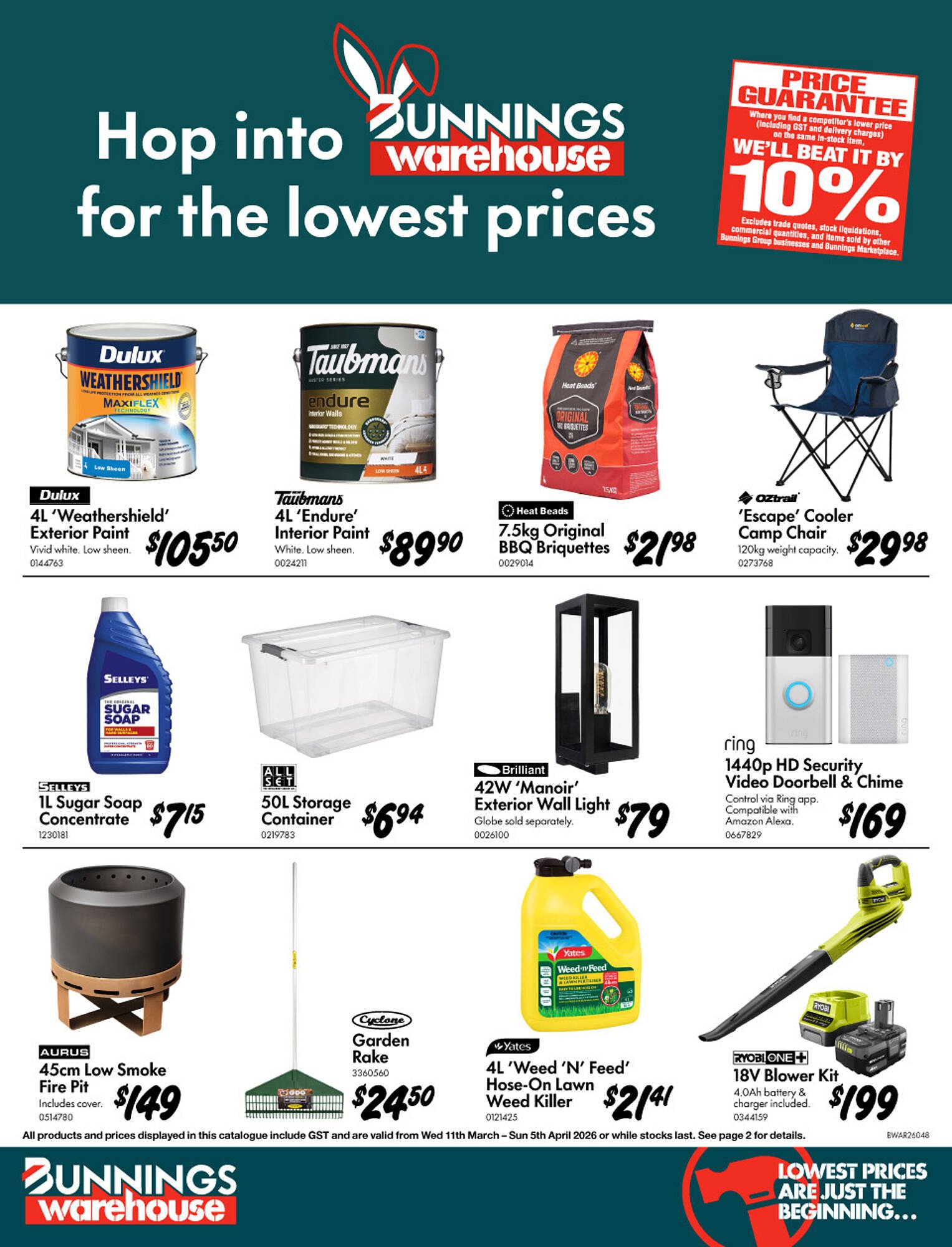 Bunnings catalogue (2026-03-11 - 2026-04-05) | 1