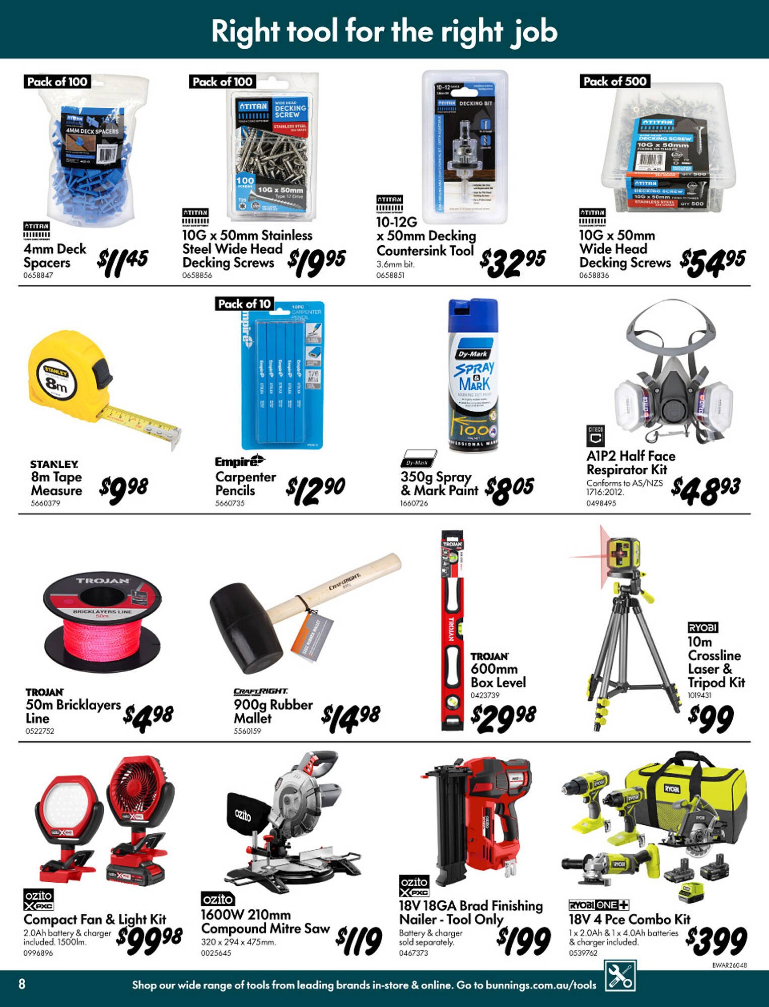 Bunnings catalogue (2026-03-11 - 2026-04-05) | 8