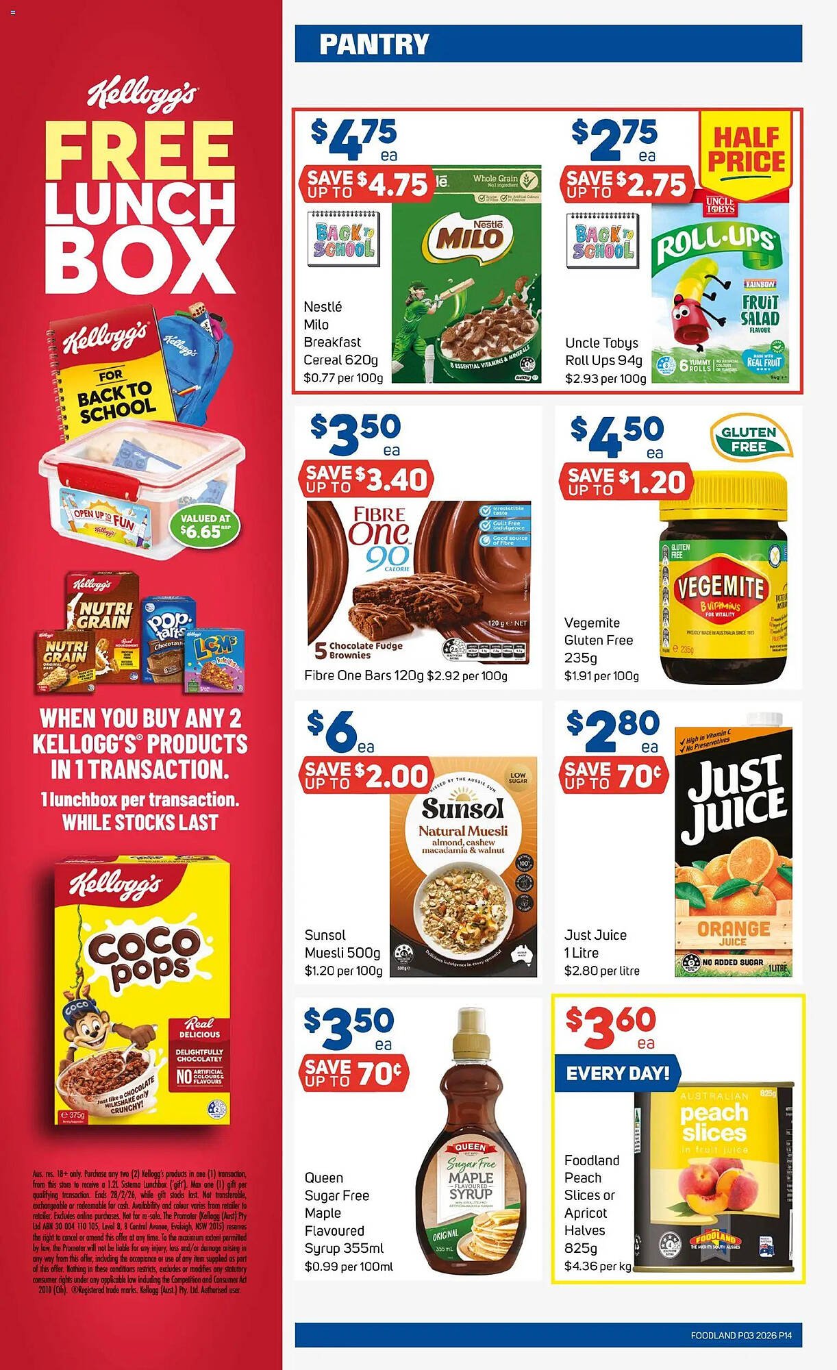 Foodland catalogue (2026-01-14 - 2026-01-20) | 14
