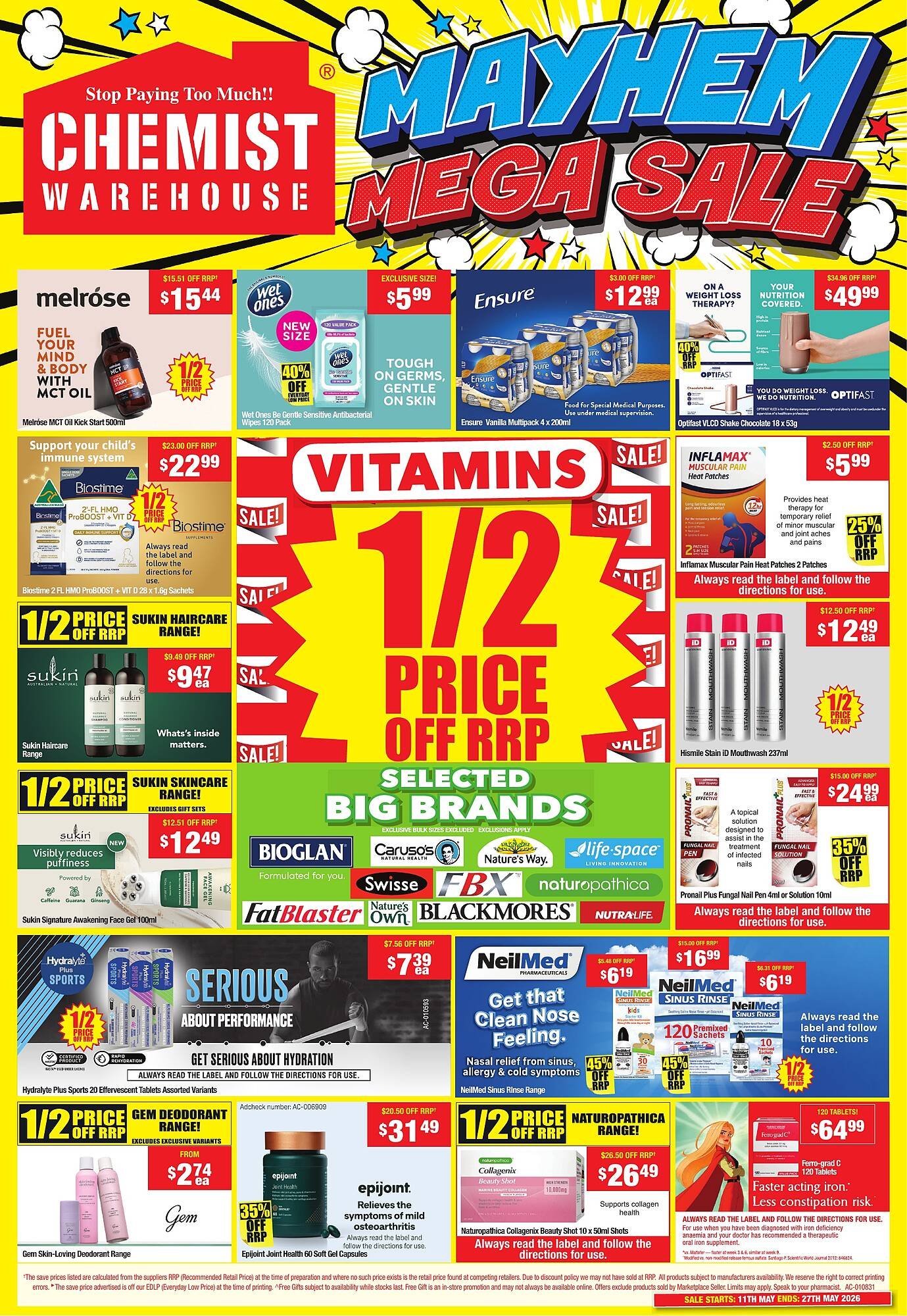 Chemist Warehouse catalogue (2026-05-11 - 2026-05-24) | 1
