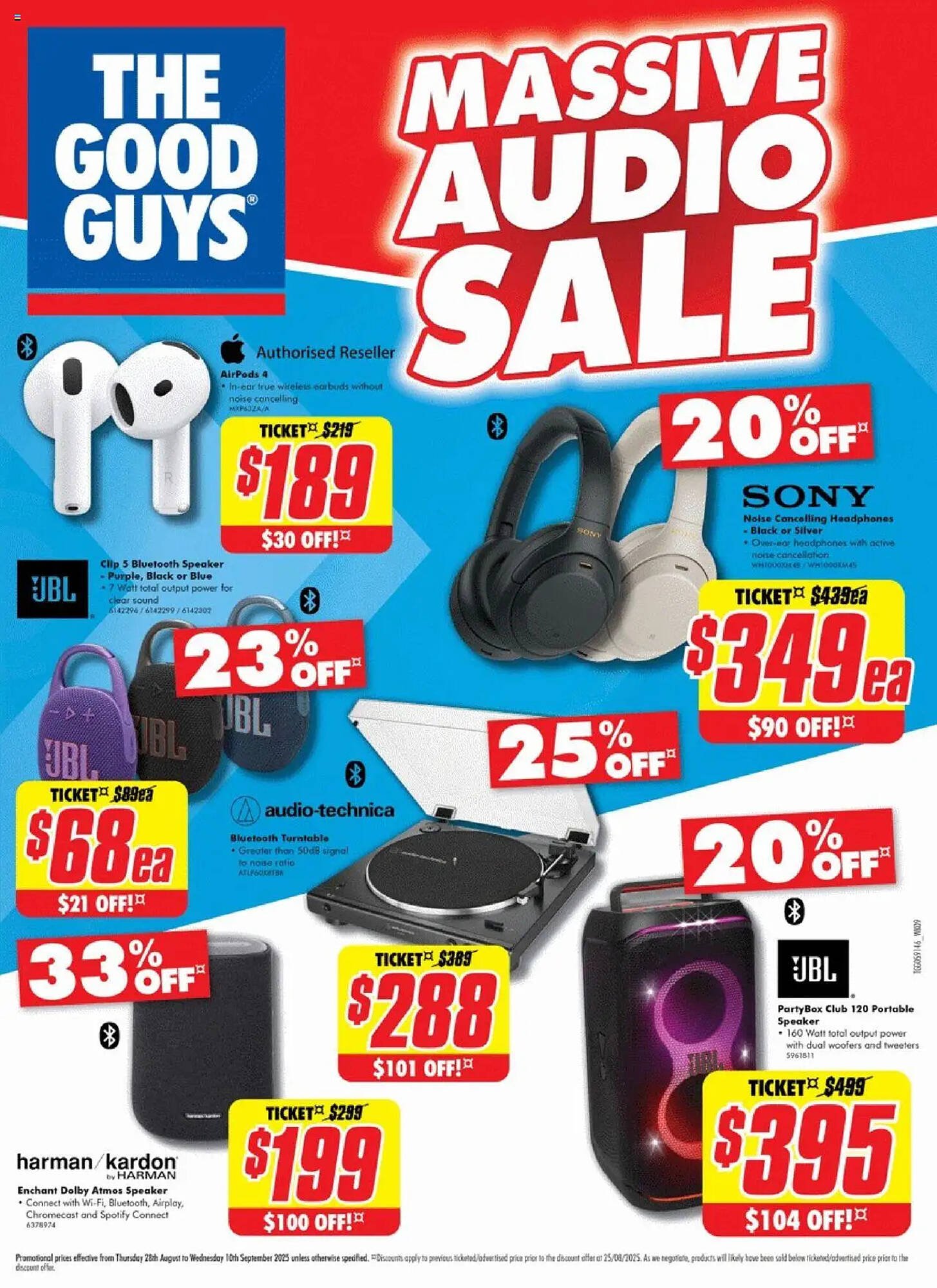 The Good Guys catalogue (2025-08-26 - 2025-09-10) | 1