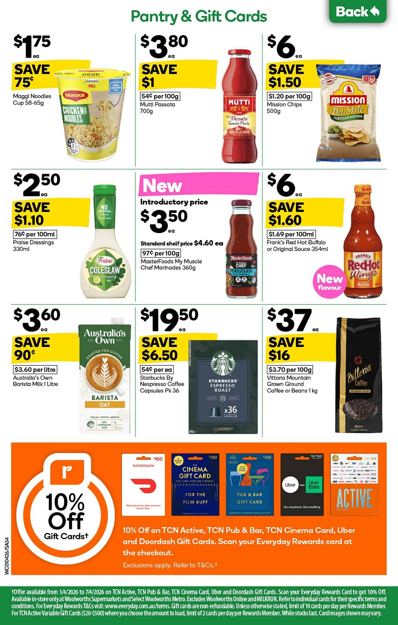 Woolworths catalogue (2026-04-01 - 2026-04-07) | 34