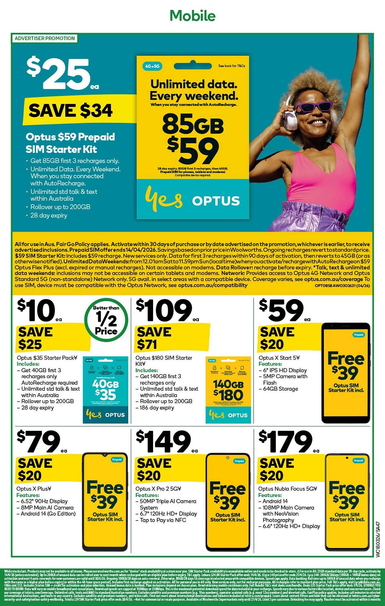 Woolworths catalogue (2026-04-01 - 2026-04-07) | 47