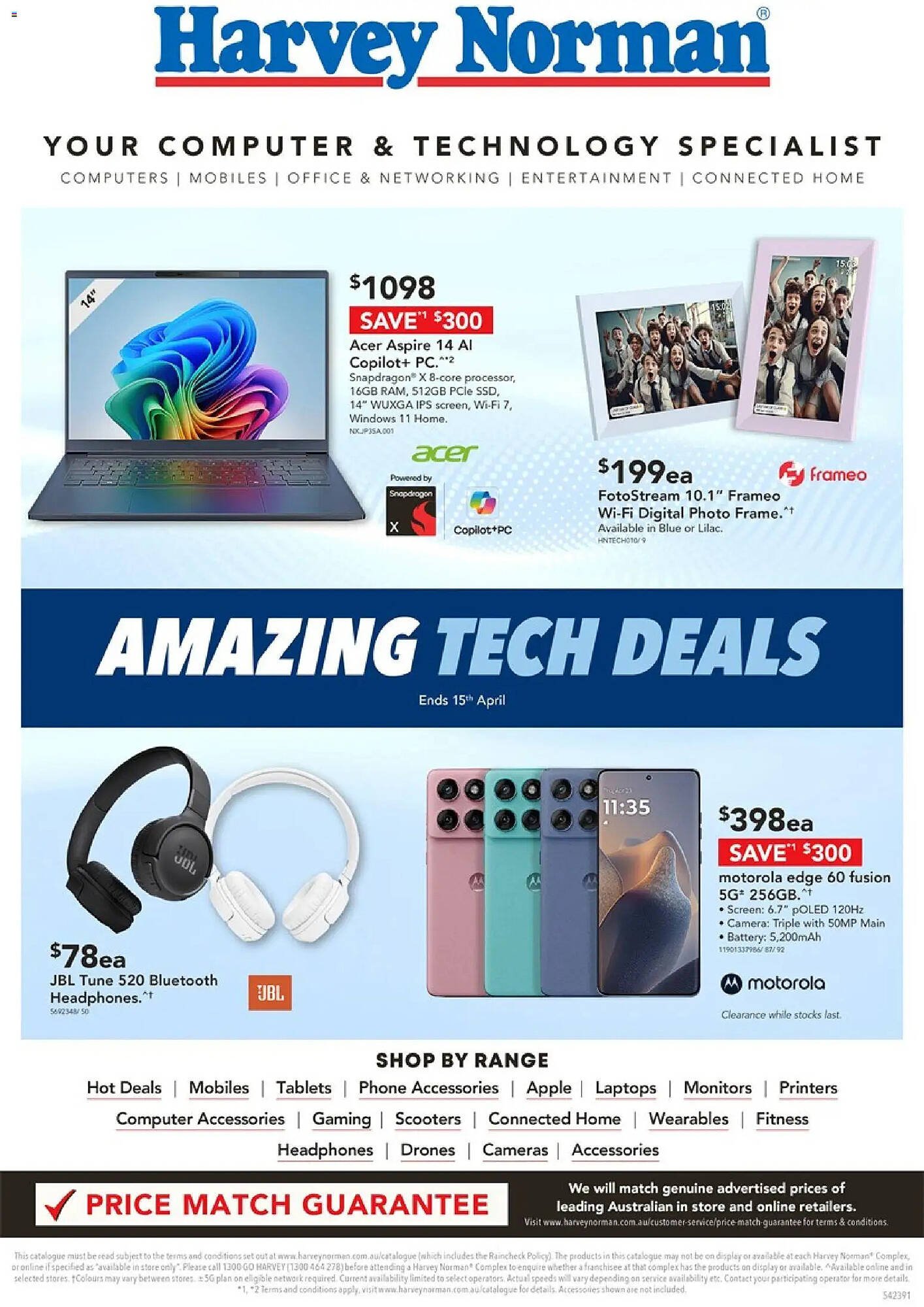 Harvey Norman catalogue (2026-04-01 - 2026-04-15) | 1