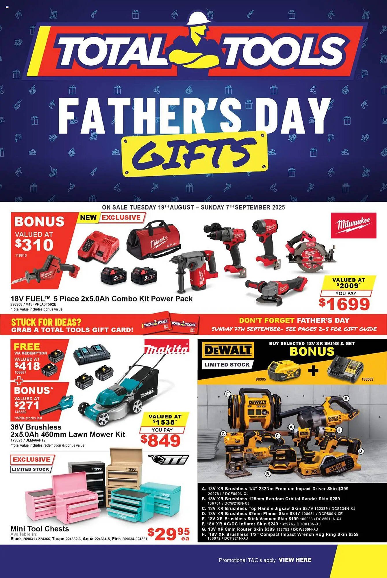 Total Tools catalogue (2025-08-18 - 2025-09-07) | 1