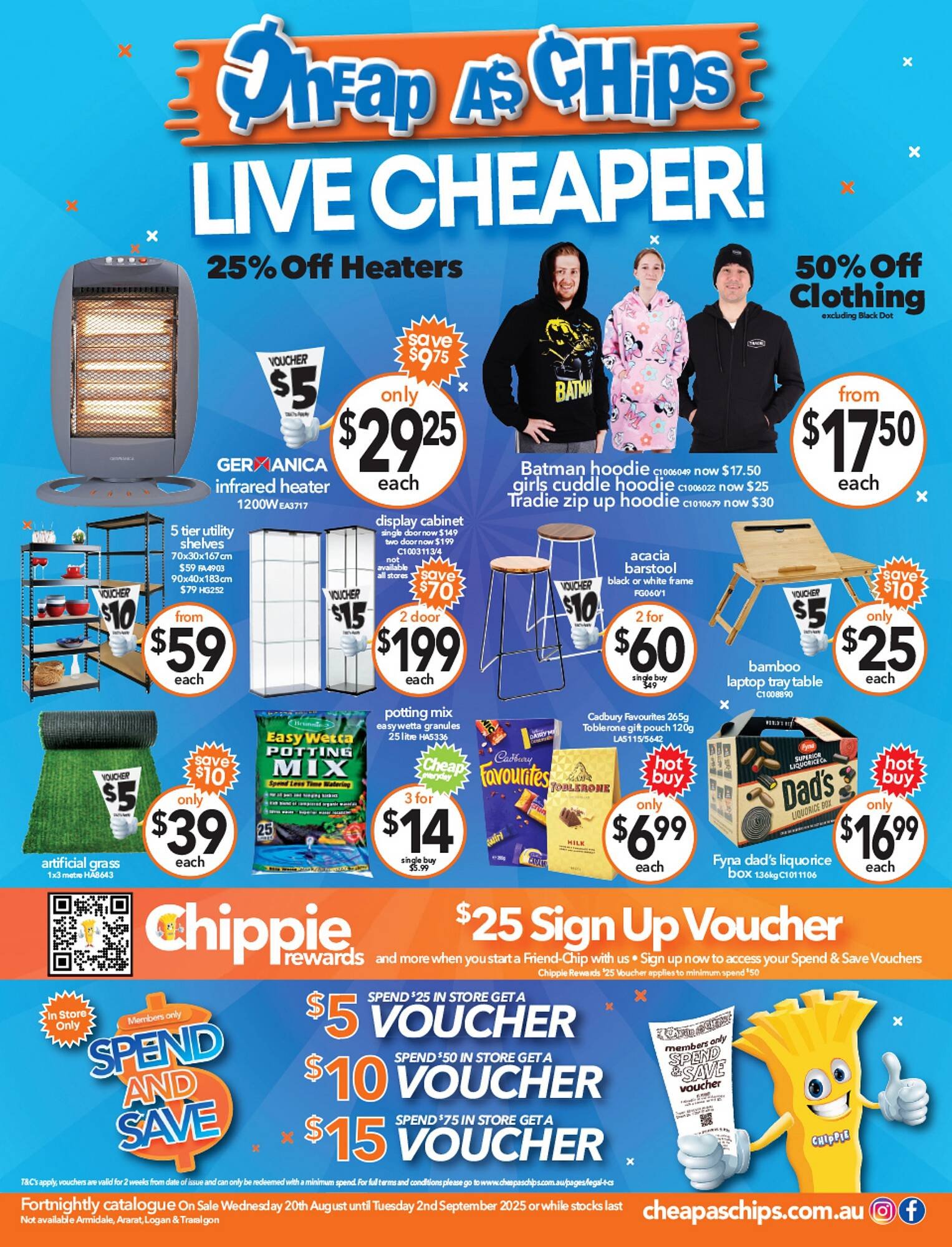 Cheap as Chips catalogue (2025-08-20 - 2025-09-02) | 1