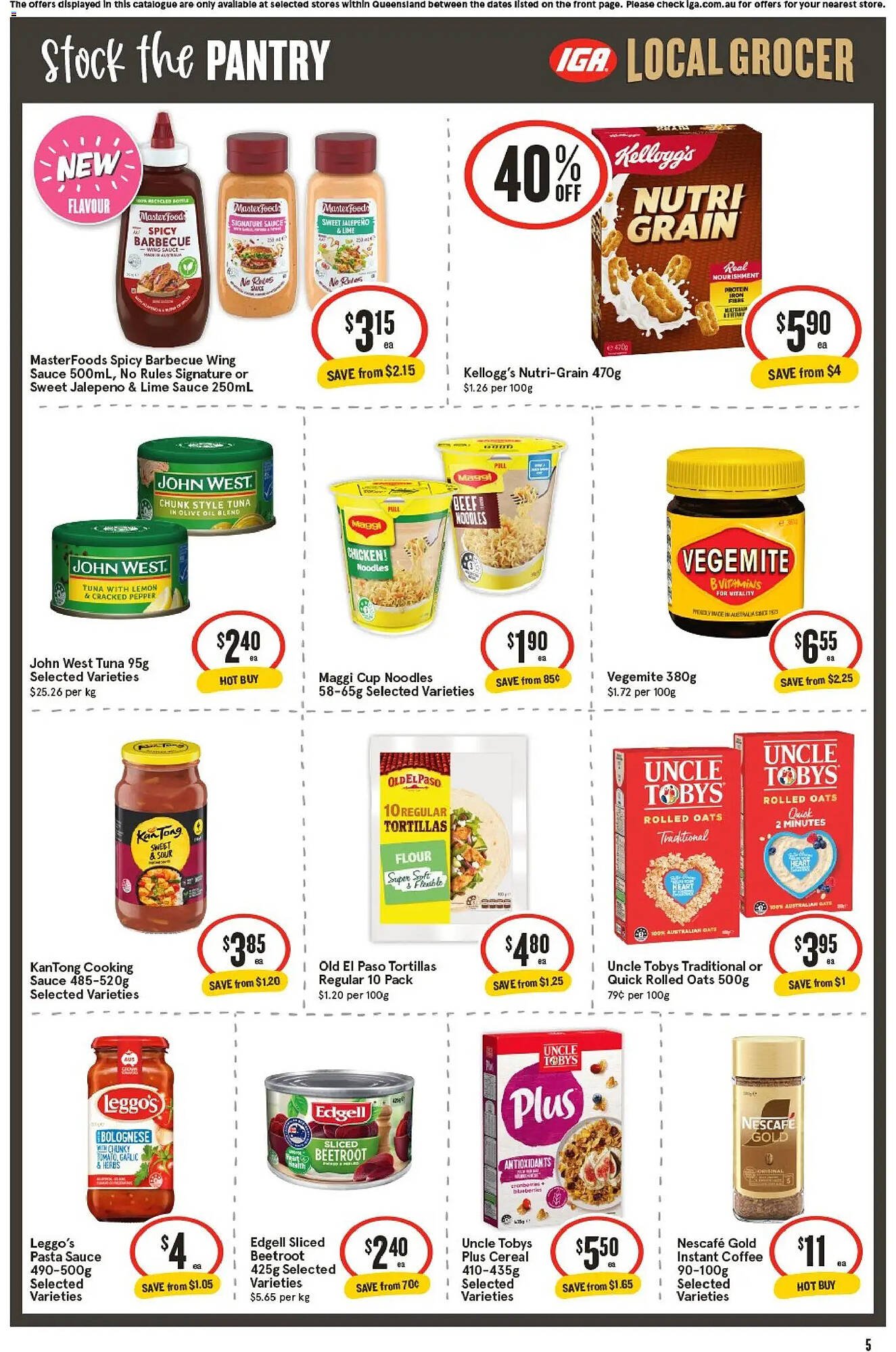 IGA catalogue (2025-10-29 - 2025-11-04) | 5