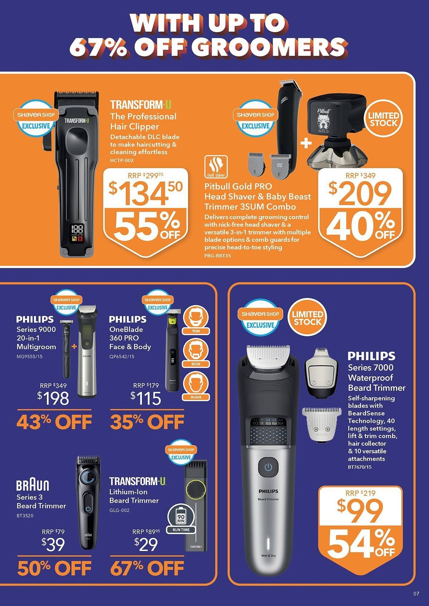 Shaver Shop catalogue (2025-12-24 - 2026-01-08) | 7