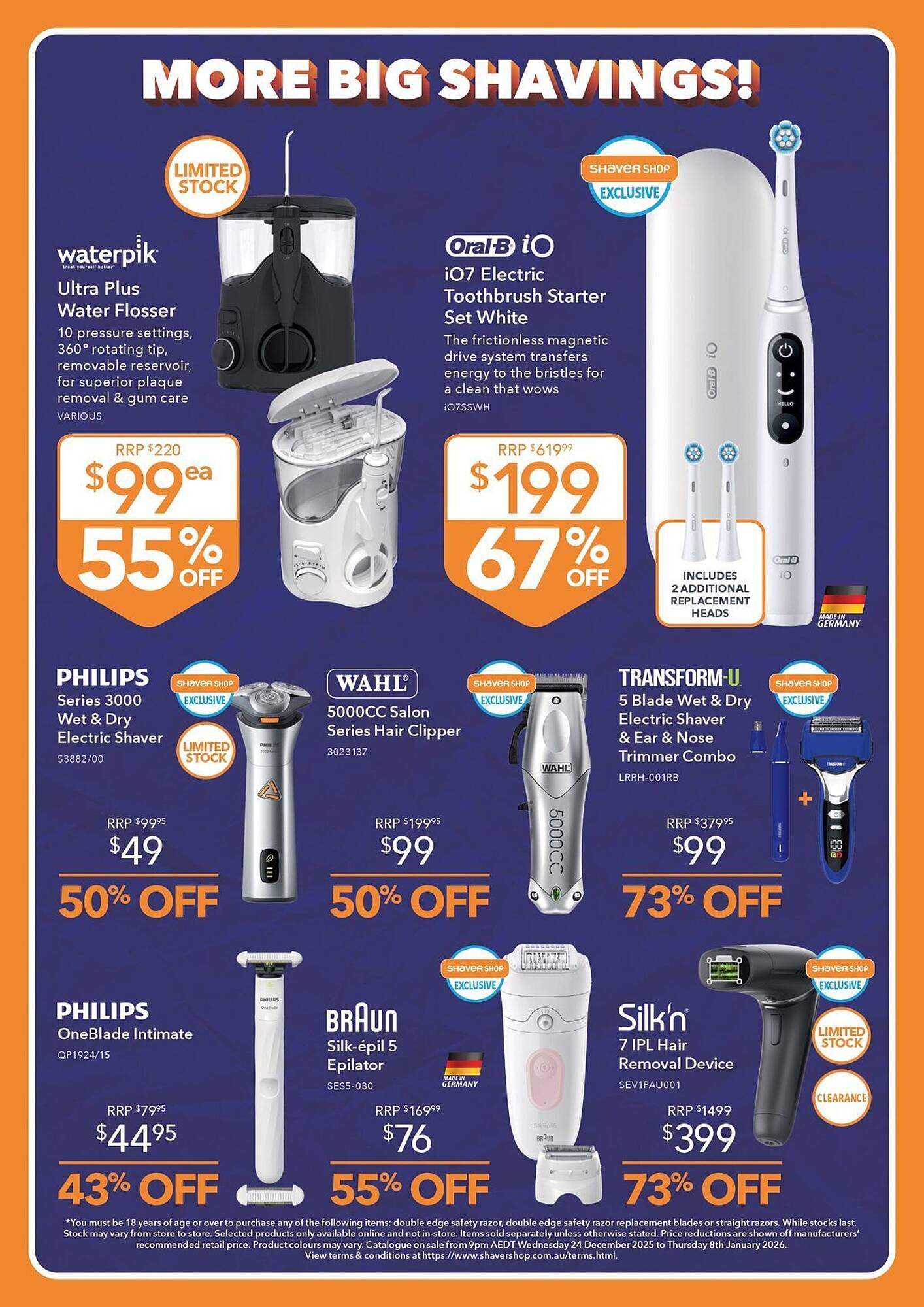 Shaver Shop catalogue (2025-12-24 - 2026-01-08) | 8
