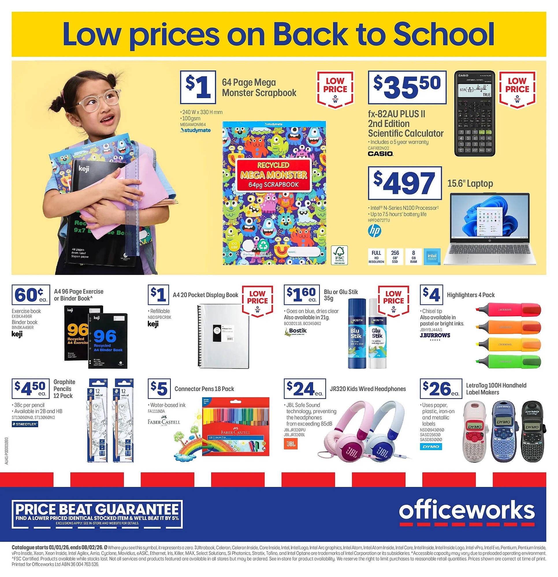 Officeworks catalogue (2025-12-31 - 2026-02-02) | 1