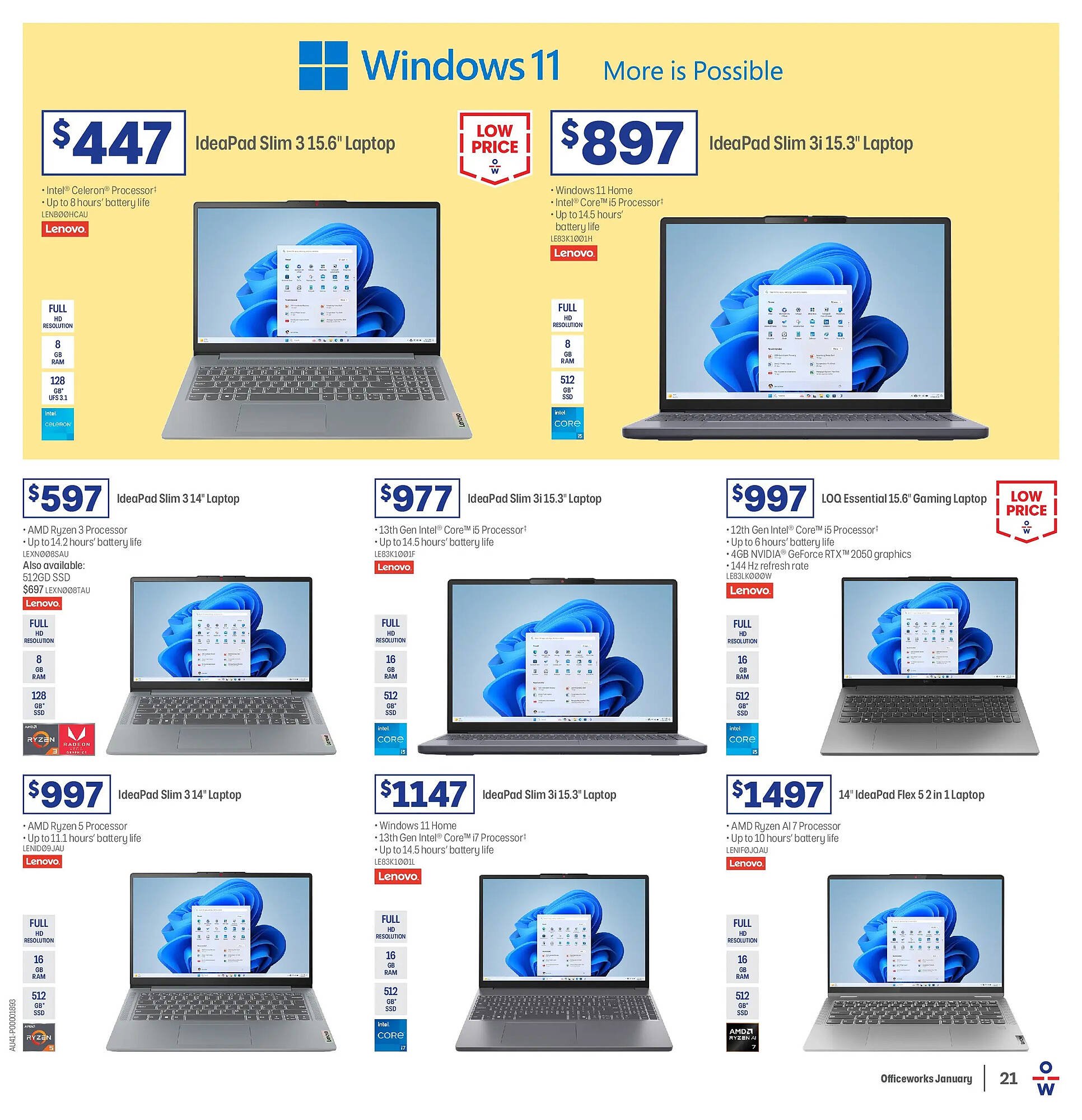 Officeworks catalogue (2025-12-31 - 2026-02-02) | 21