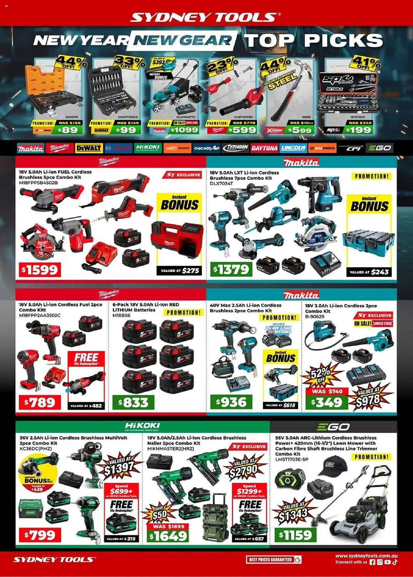 Sydney Tools catalogue (2026-01-01 - 2026-01-16) | 1