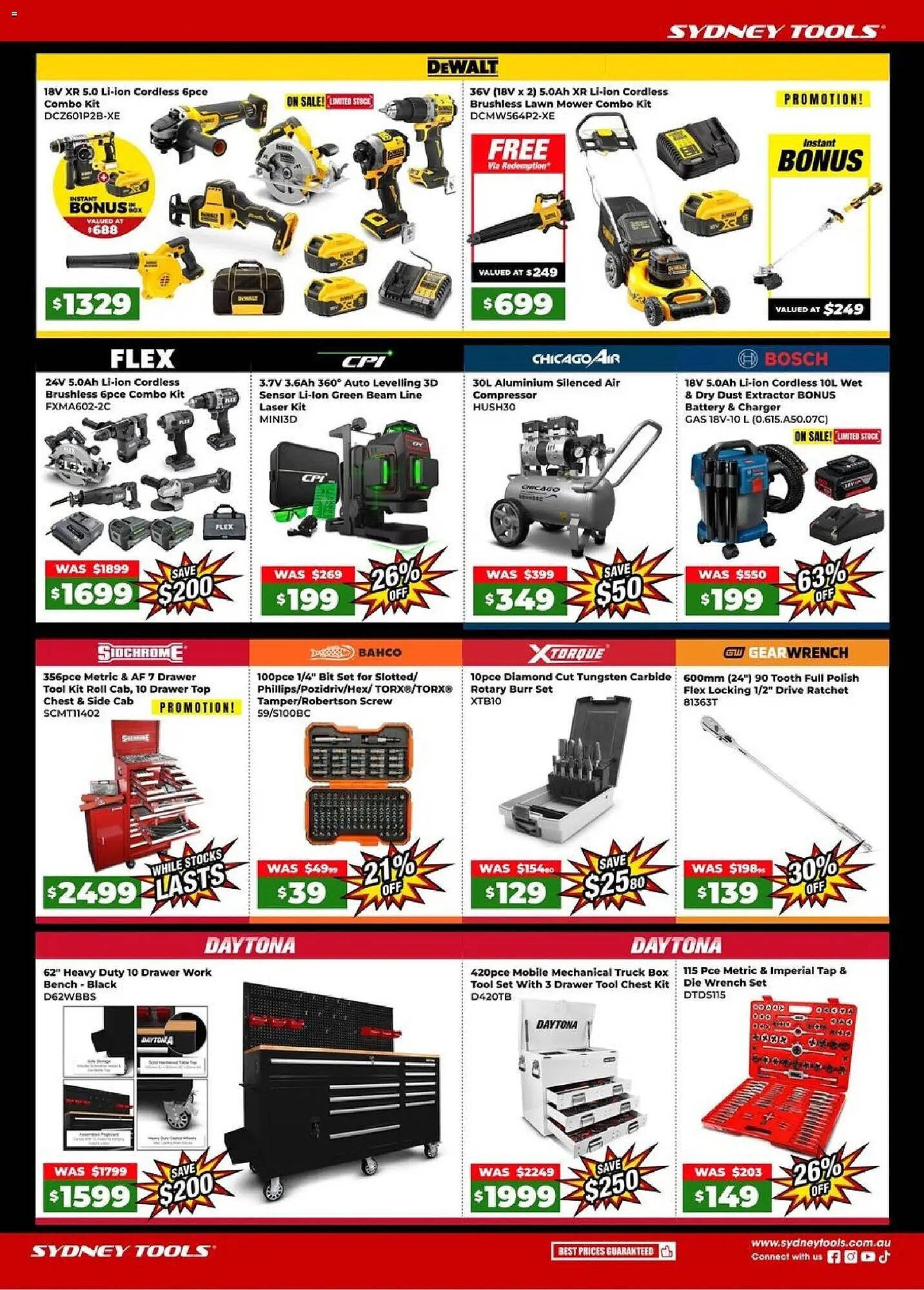 Sydney Tools catalogue (2026-01-01 - 2026-01-16) | 2