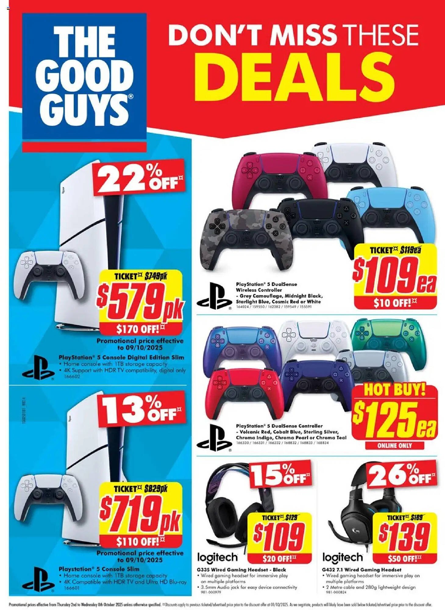 The Good Guys catalogue (2025-10-02 - 2025-10-08) | 1