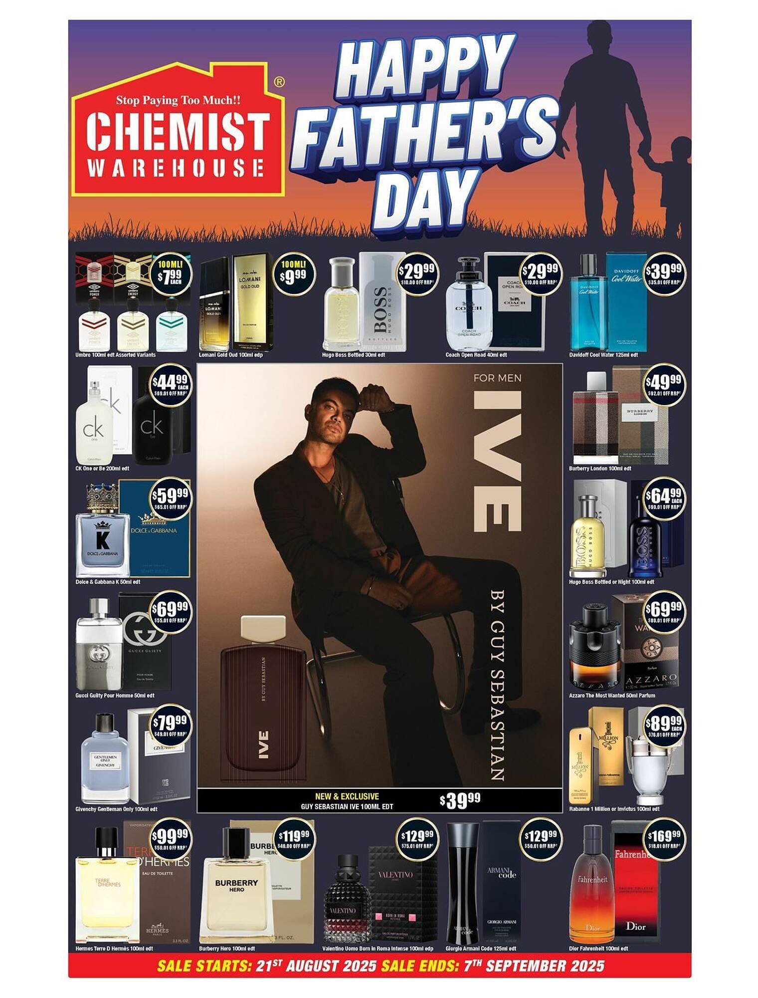 Chemist Warehouse catalogue (2025-08-21 - 2025-09-07) | 1