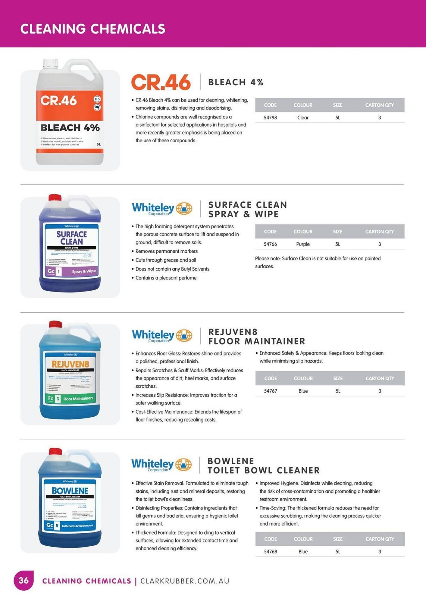 Clark Rubber catalogue (2026-02-09 - 2026-02-28) | 36