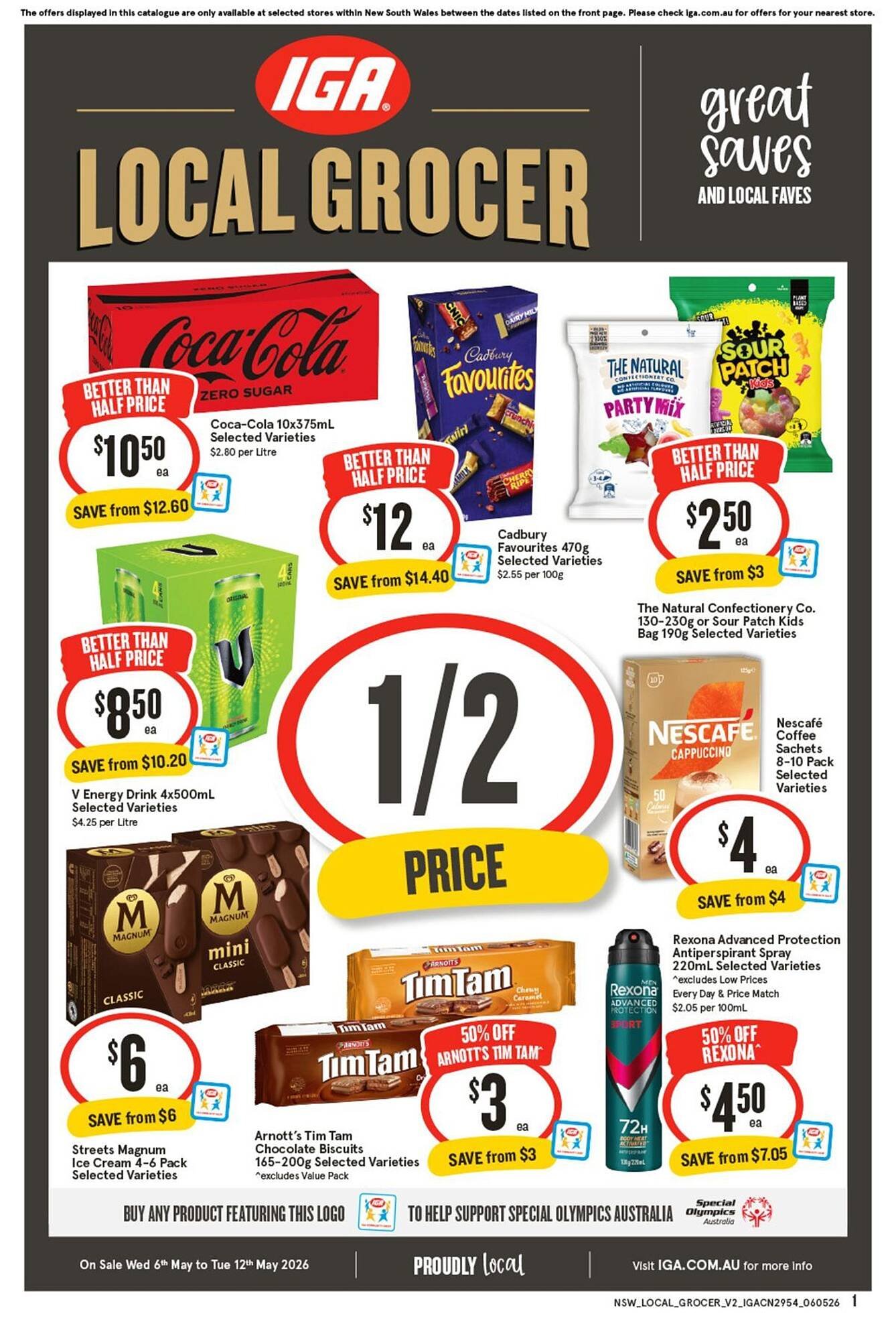 IGA catalogue (2026-05-06 - 2026-05-12) | 1