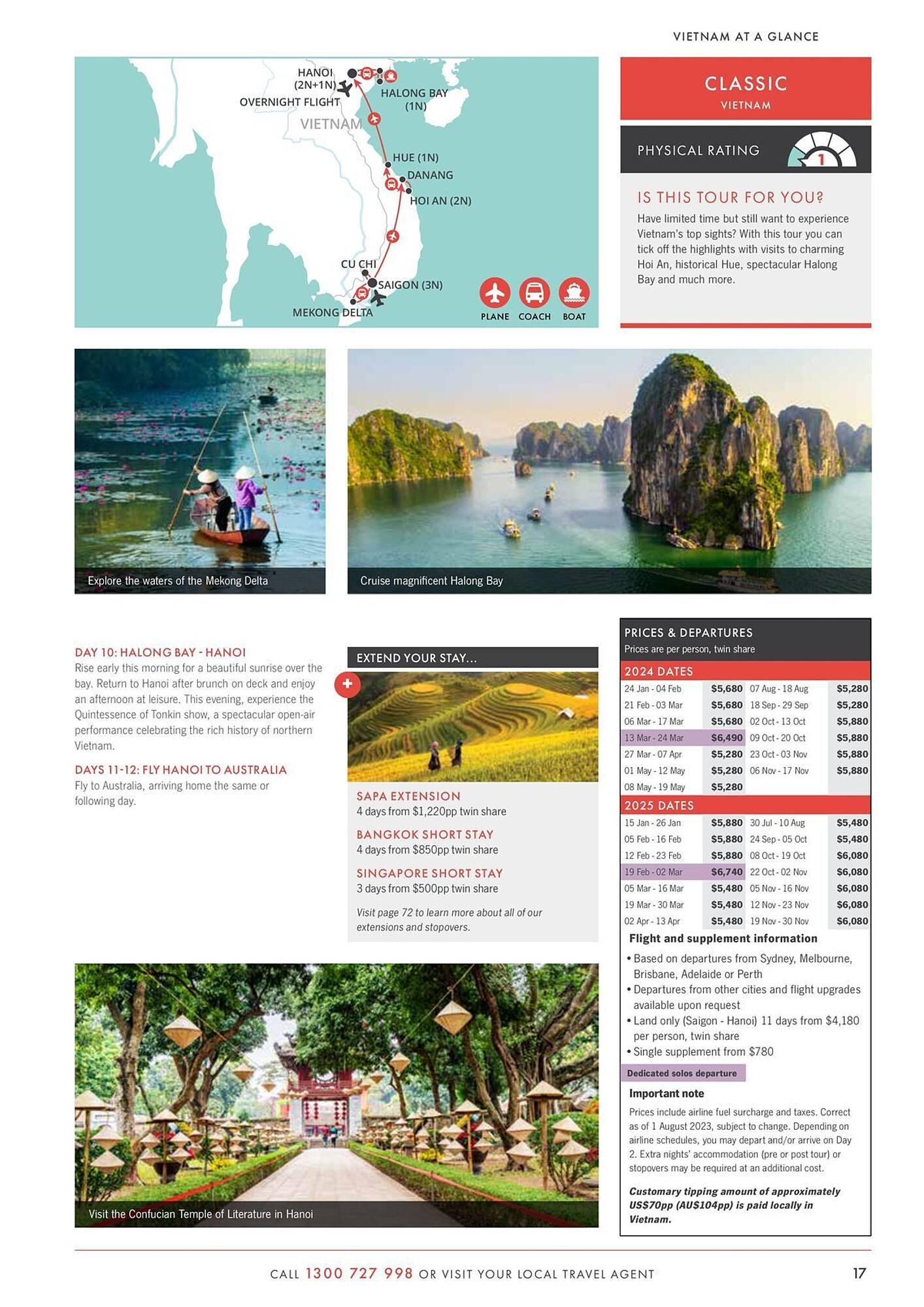 Flight Centre catalogue (2024-02-01 - 2025-12-31)
