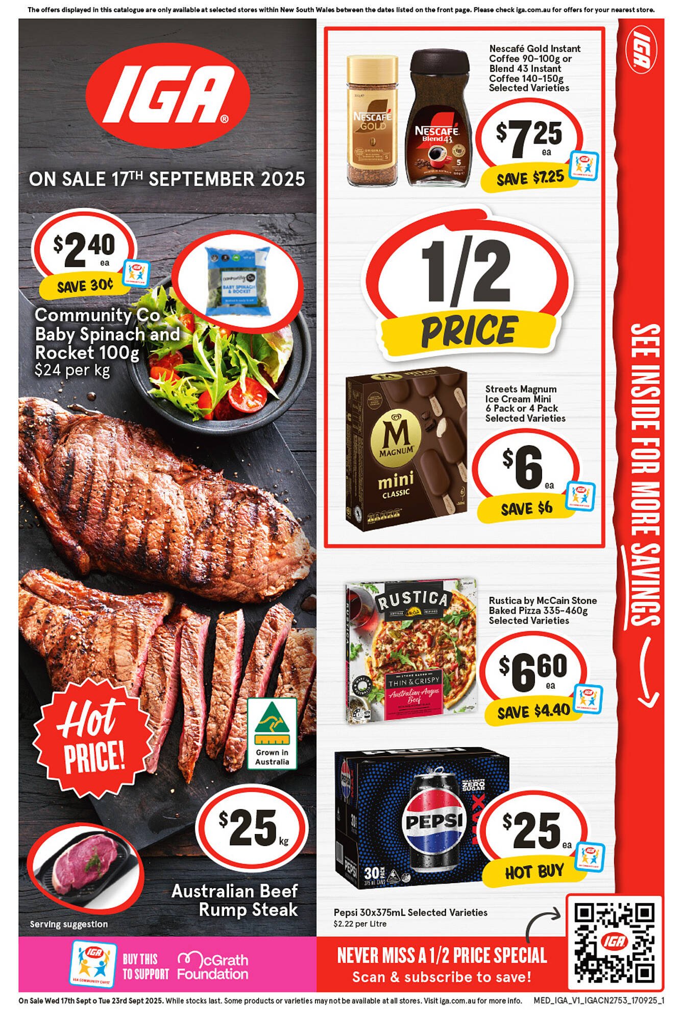 IGA catalogue (2025-09-17 - 2025-09-23) | 1